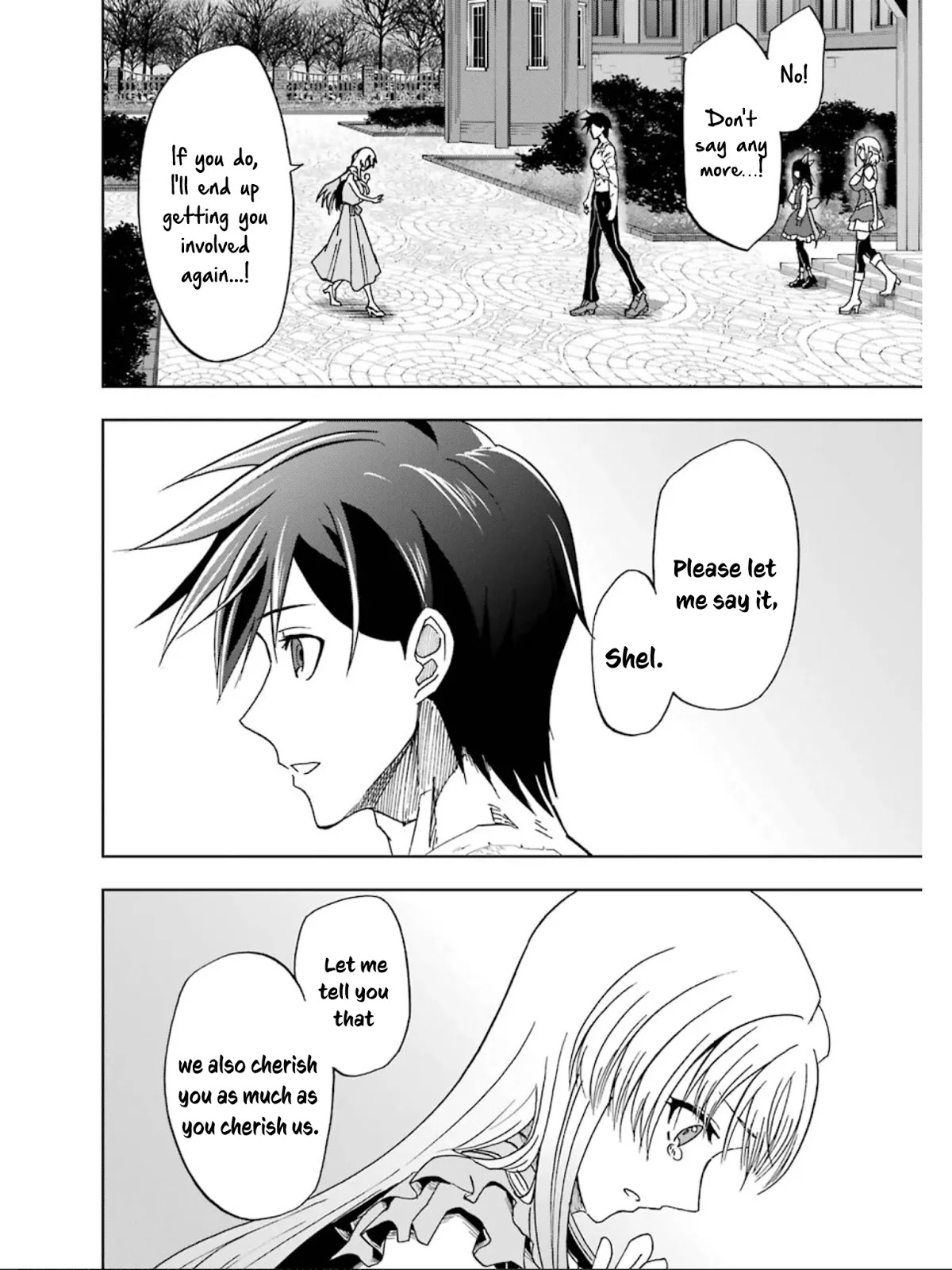 Ankoku Kishi no Ore desu Ga Saikyou no Seikishi wo Mezashimasu Chapter 11 page 25 - Chapter 11: The Unidentified Magic