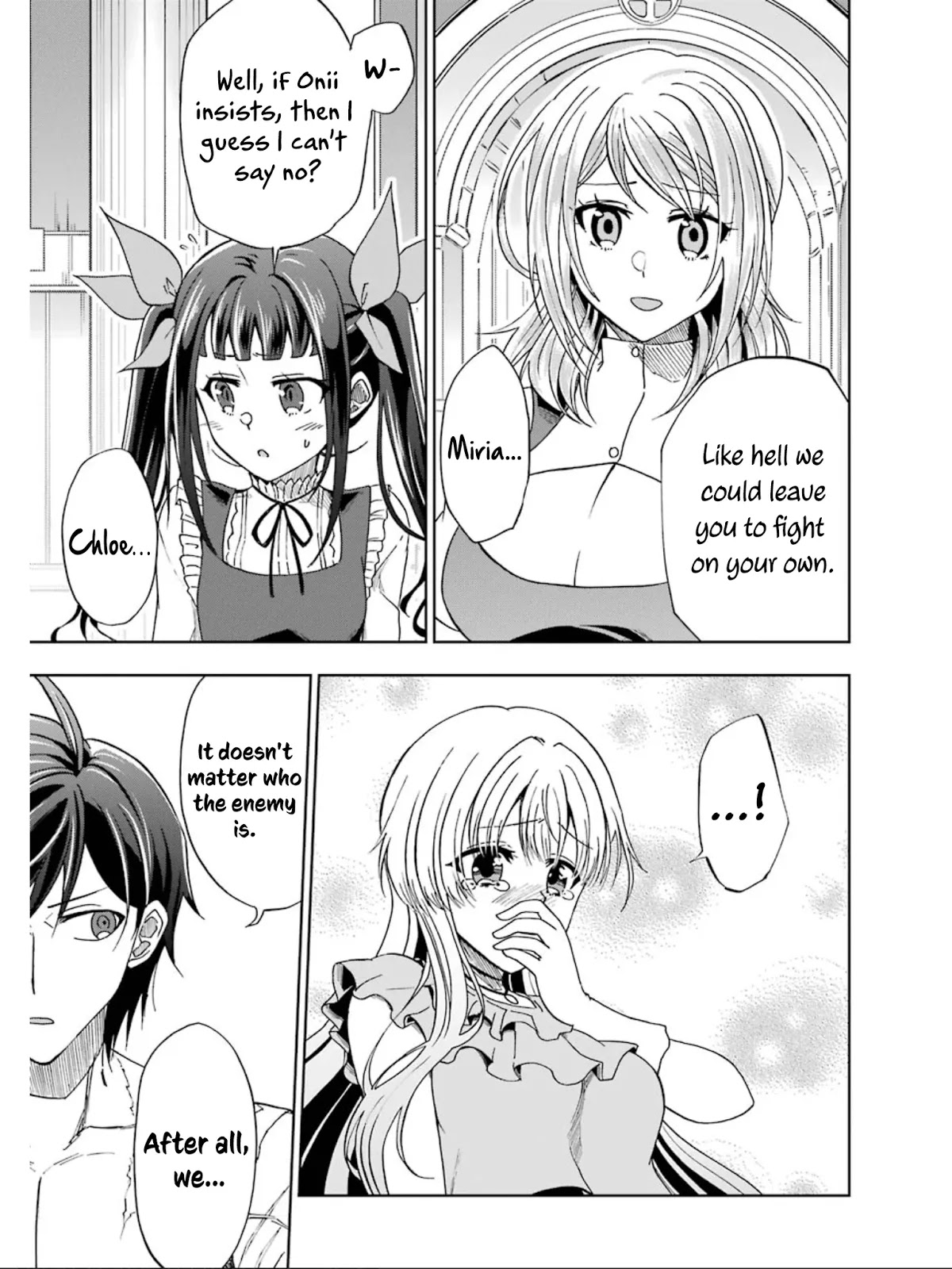 Ankoku Kishi no Ore desu Ga Saikyou no Seikishi wo Mezashimasu Chapter 11 page 26 - Chapter 11: The Unidentified Magic