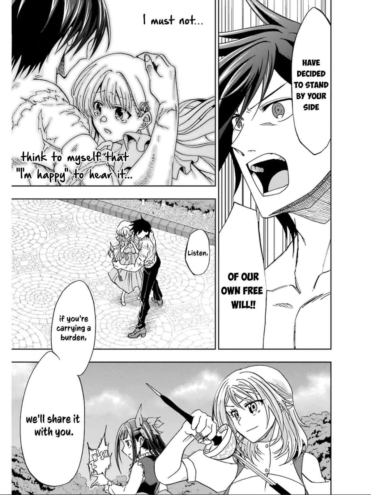 Ankoku Kishi no Ore desu Ga Saikyou no Seikishi wo Mezashimasu Chapter 11 page 28 - Chapter 11: The Unidentified Magic