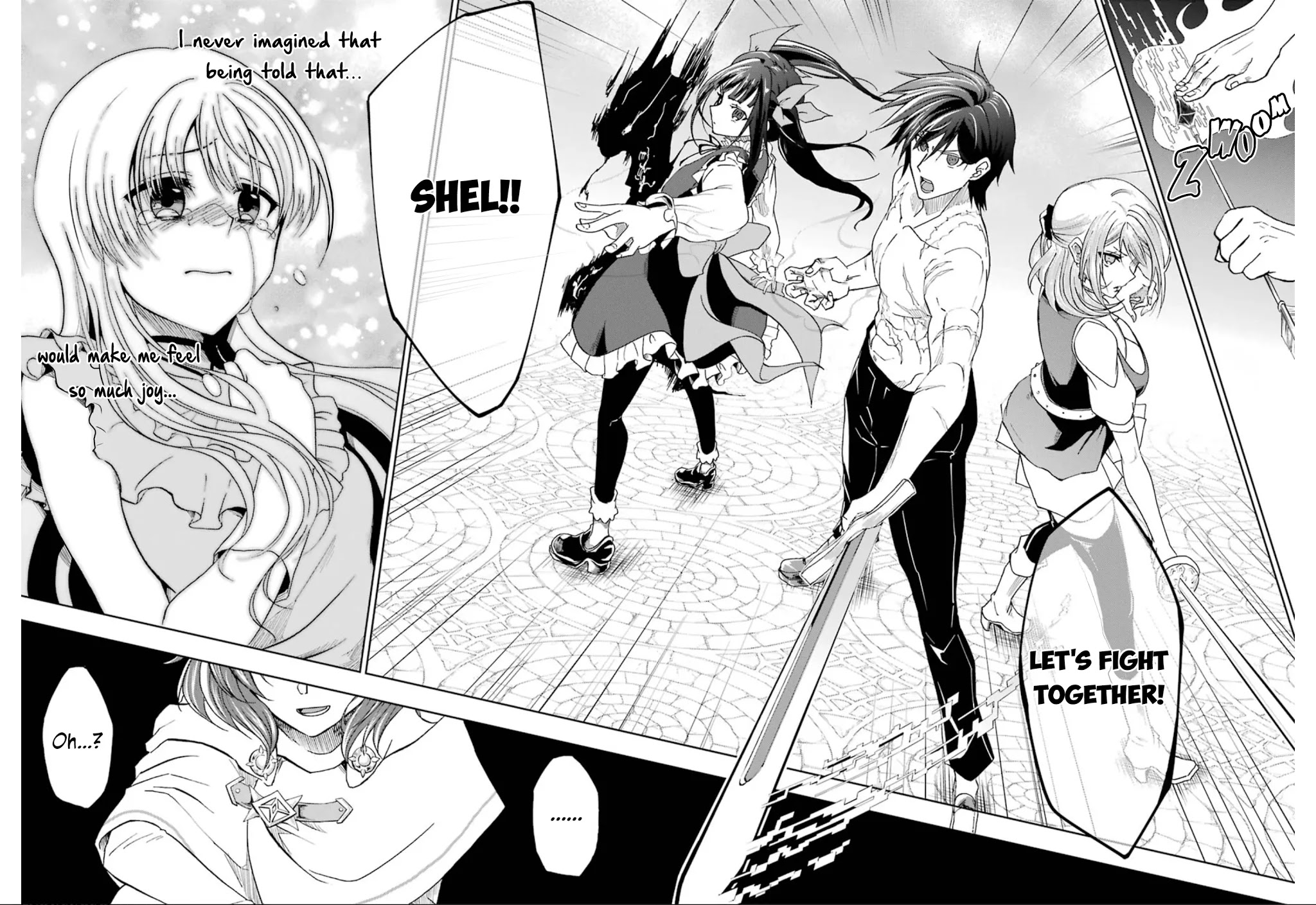 Ankoku Kishi no Ore desu Ga Saikyou no Seikishi wo Mezashimasu Chapter 11 page 29 - Chapter 11: The Unidentified Magic