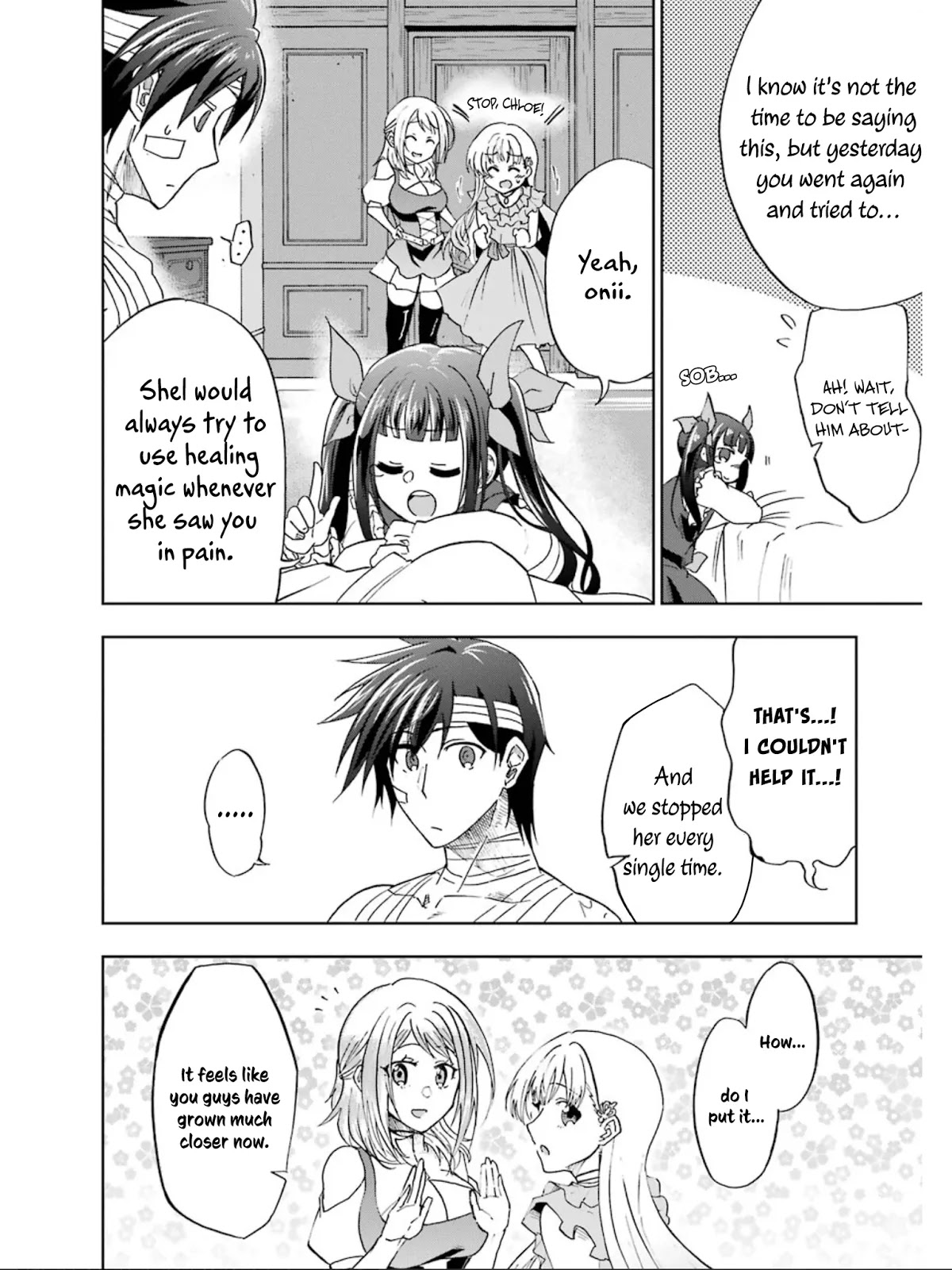 Ankoku Kishi no Ore desu Ga Saikyou no Seikishi wo Mezashimasu Chapter 11 page 7 - Chapter 11: The Unidentified Magic
