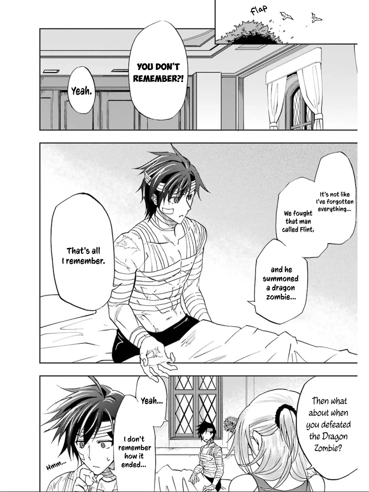 Ankoku Kishi no Ore desu Ga Saikyou no Seikishi wo Mezashimasu Chapter 11 page 9 - Chapter 11: The Unidentified Magic