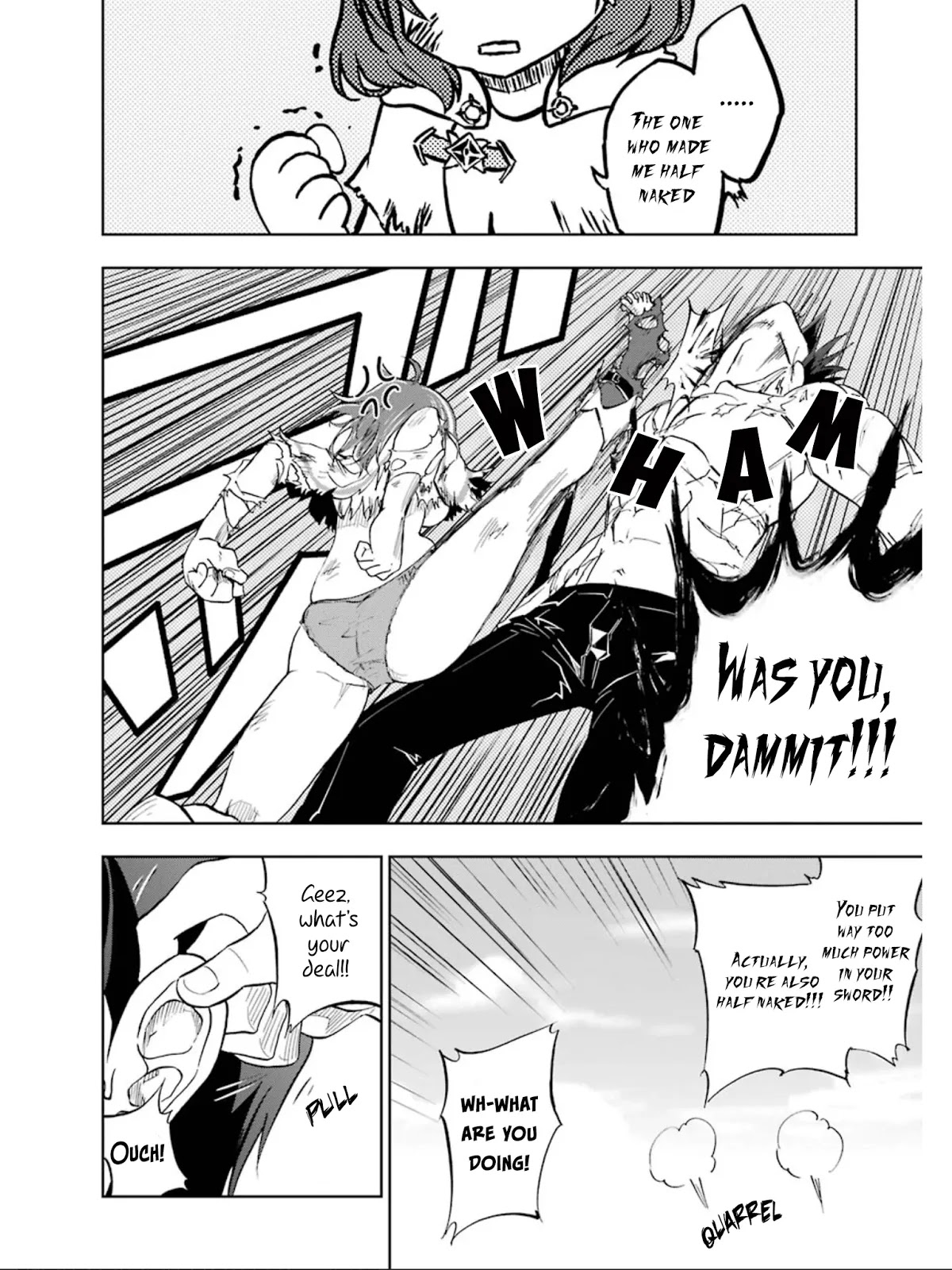 Ankoku Kishi no Ore desu Ga Saikyou no Seikishi wo Mezashimasu Chapter 12 page 19 - Chapter 12: The Invisible Assailant