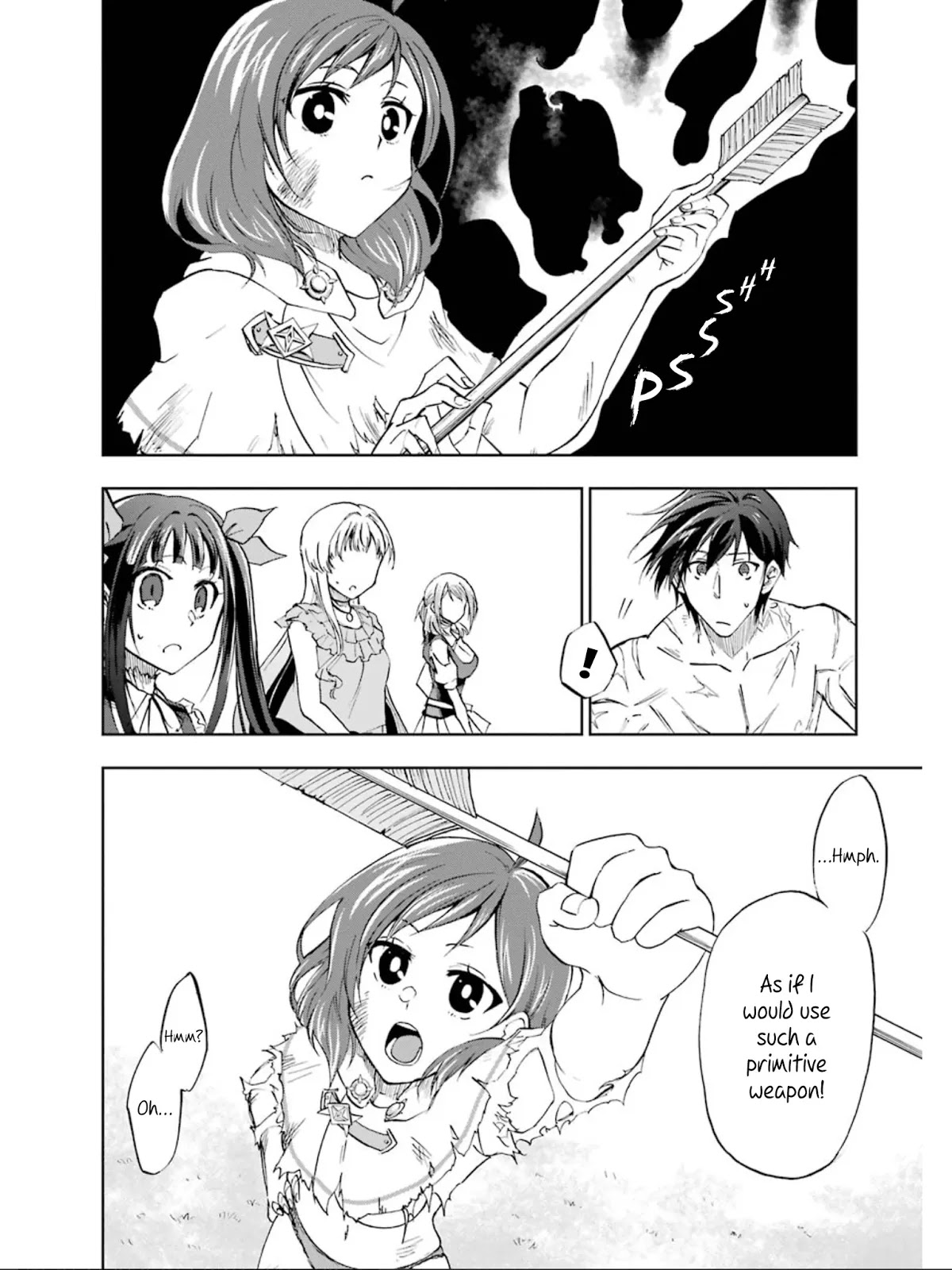 Ankoku Kishi no Ore desu Ga Saikyou no Seikishi wo Mezashimasu Chapter 12 page 21 - Chapter 12: The Invisible Assailant