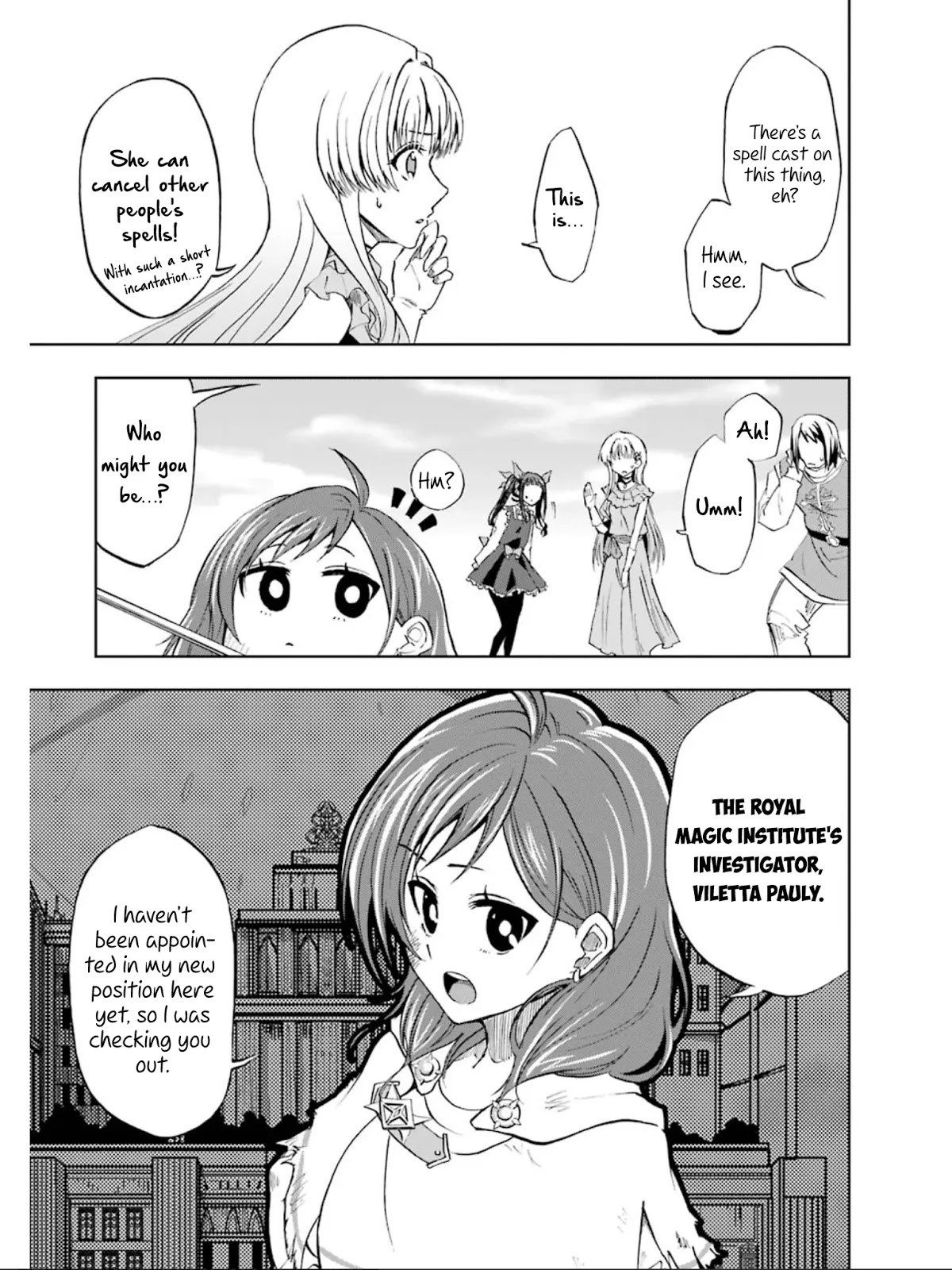 Ankoku Kishi no Ore desu Ga Saikyou no Seikishi wo Mezashimasu Chapter 12 page 22 - Chapter 12: The Invisible Assailant