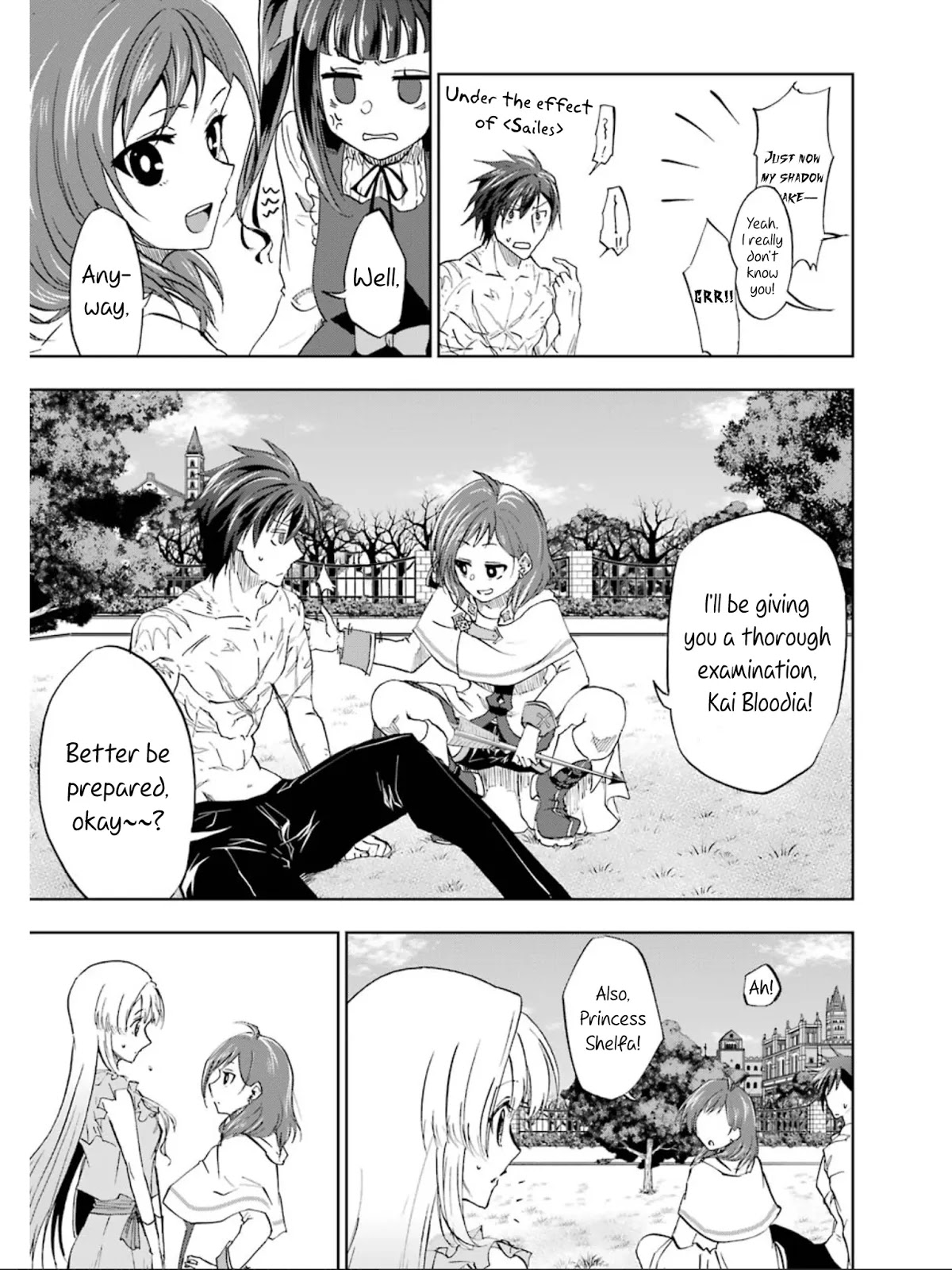 Ankoku Kishi no Ore desu Ga Saikyou no Seikishi wo Mezashimasu Chapter 12 page 26 - Chapter 12: The Invisible Assailant