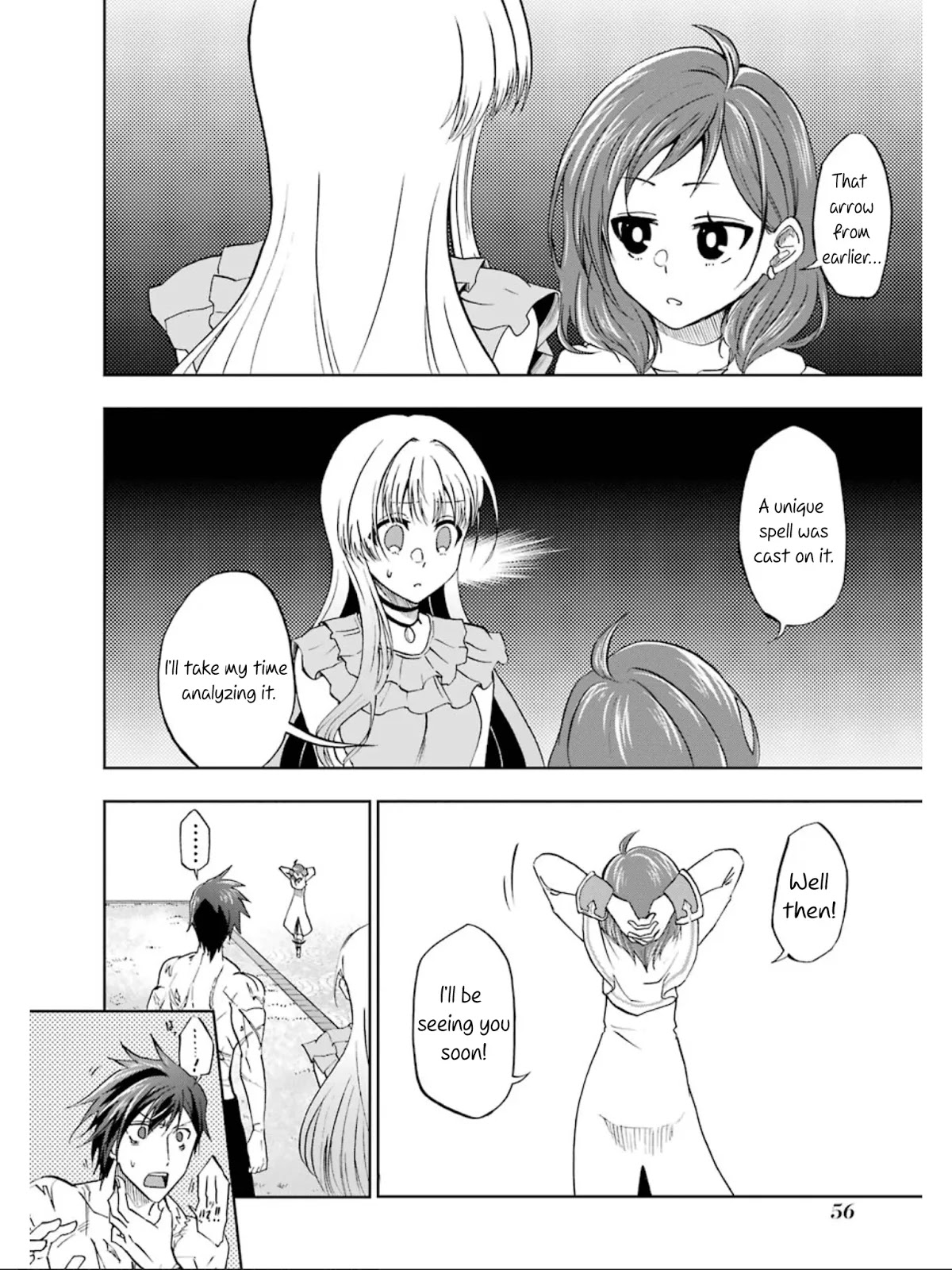 Ankoku Kishi no Ore desu Ga Saikyou no Seikishi wo Mezashimasu Chapter 12 page 27 - Chapter 12: The Invisible Assailant