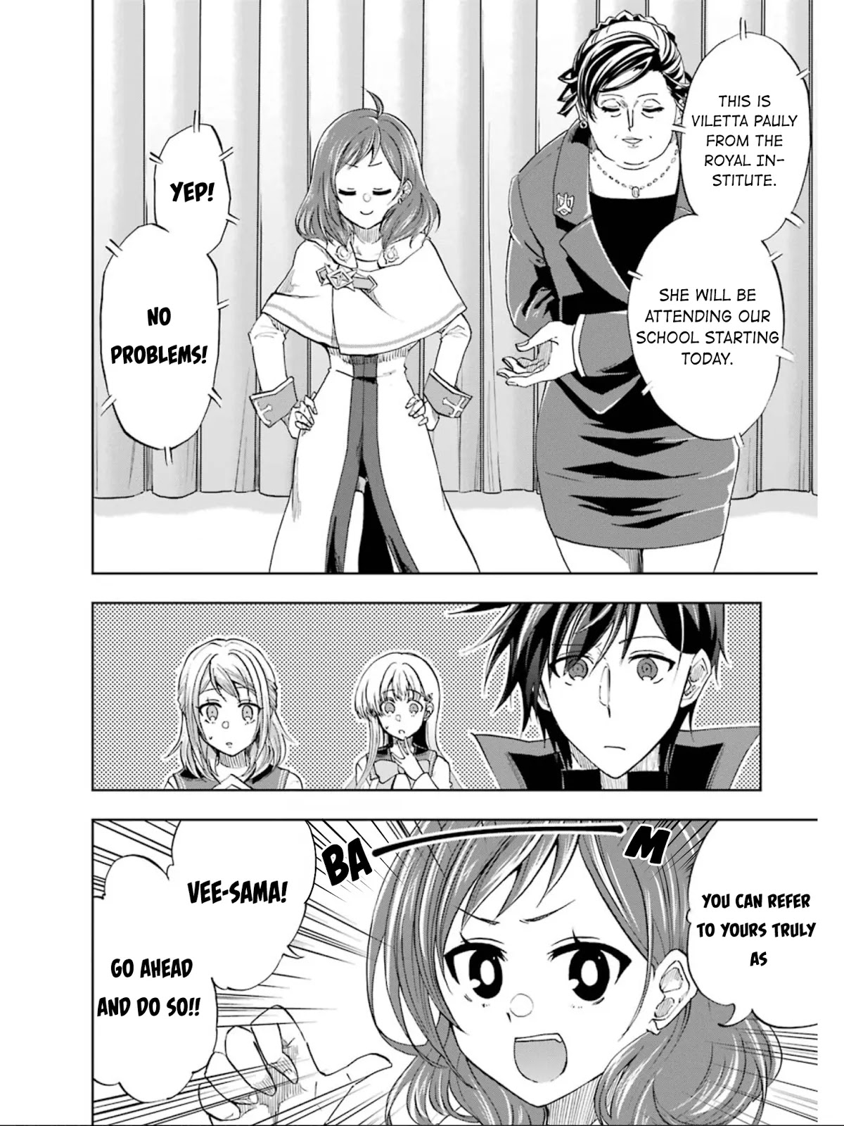 Ankoku Kishi no Ore desu Ga Saikyou no Seikishi wo Mezashimasu Chapter 12 page 29 - Chapter 12: The Invisible Assailant