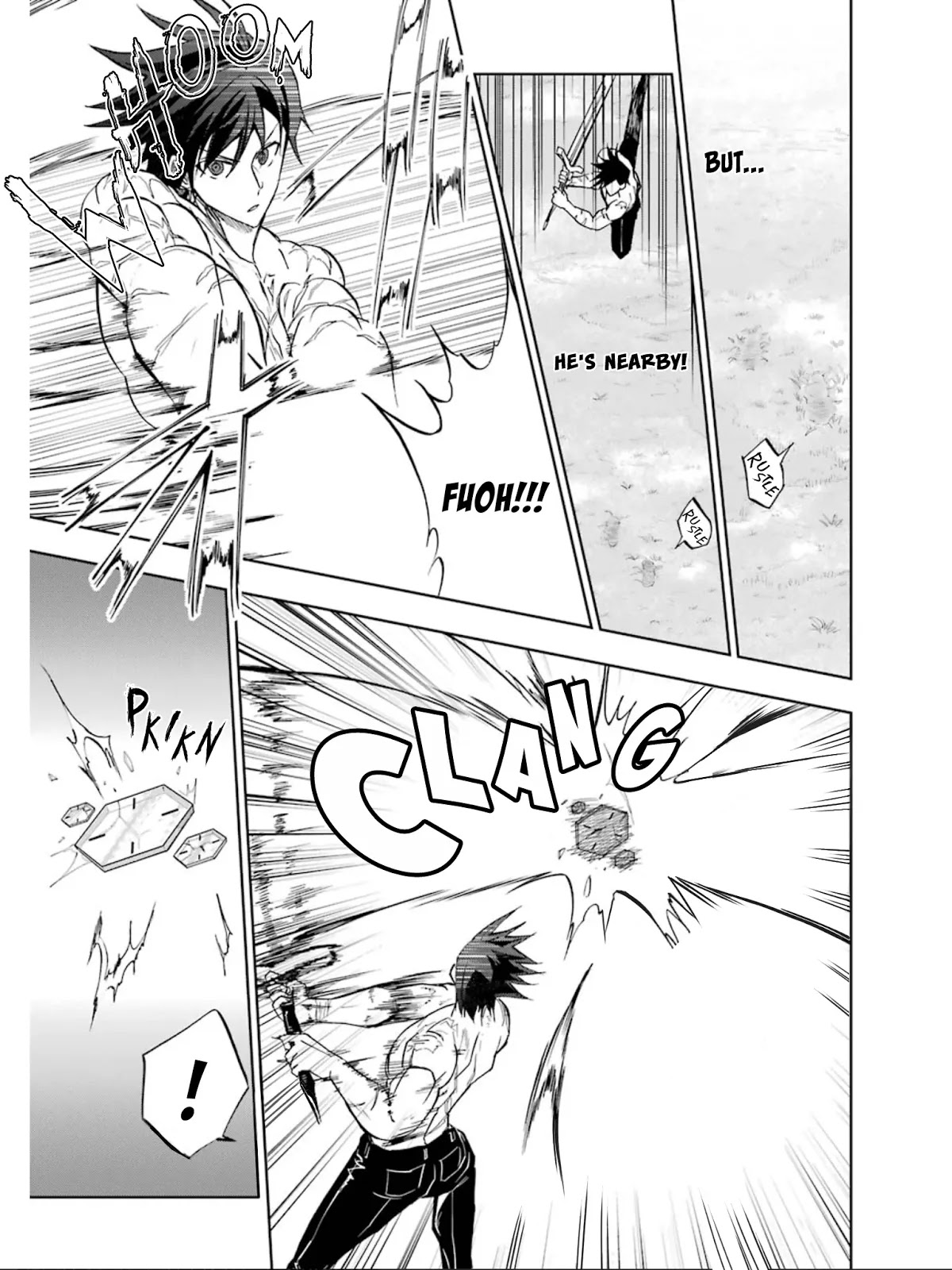 Ankoku Kishi no Ore desu Ga Saikyou no Seikishi wo Mezashimasu Chapter 12 page 6 - Chapter 12: The Invisible Assailant