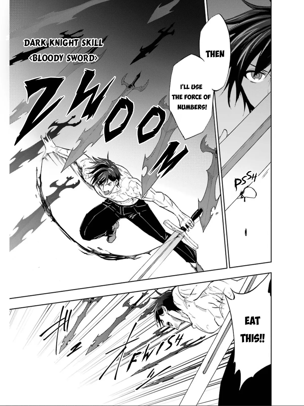 Ankoku Kishi no Ore desu Ga Saikyou no Seikishi wo Mezashimasu Chapter 12 page 8 - Chapter 12: The Invisible Assailant