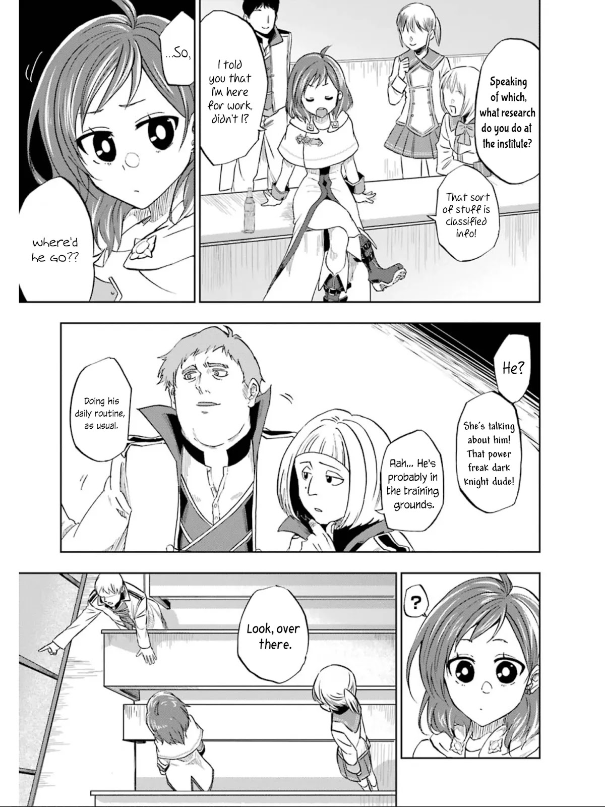Ankoku Kishi no Ore desu Ga Saikyou no Seikishi wo Mezashimasu Chapter 13 page 8 - Chapter 13: Investigator Viletta Has Arrived!