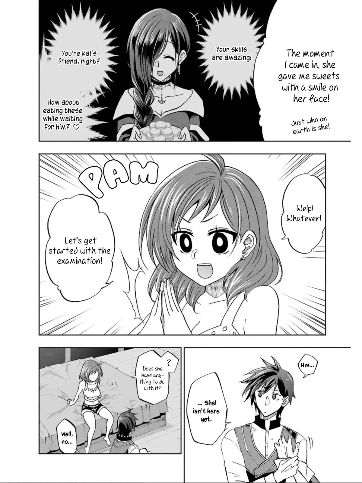 Ankoku Kishi no Ore desu Ga Saikyou no Seikishi wo Mezashimasu Chapter 14 page 10 - Chapter 14: A Medical Examination at Home ♡