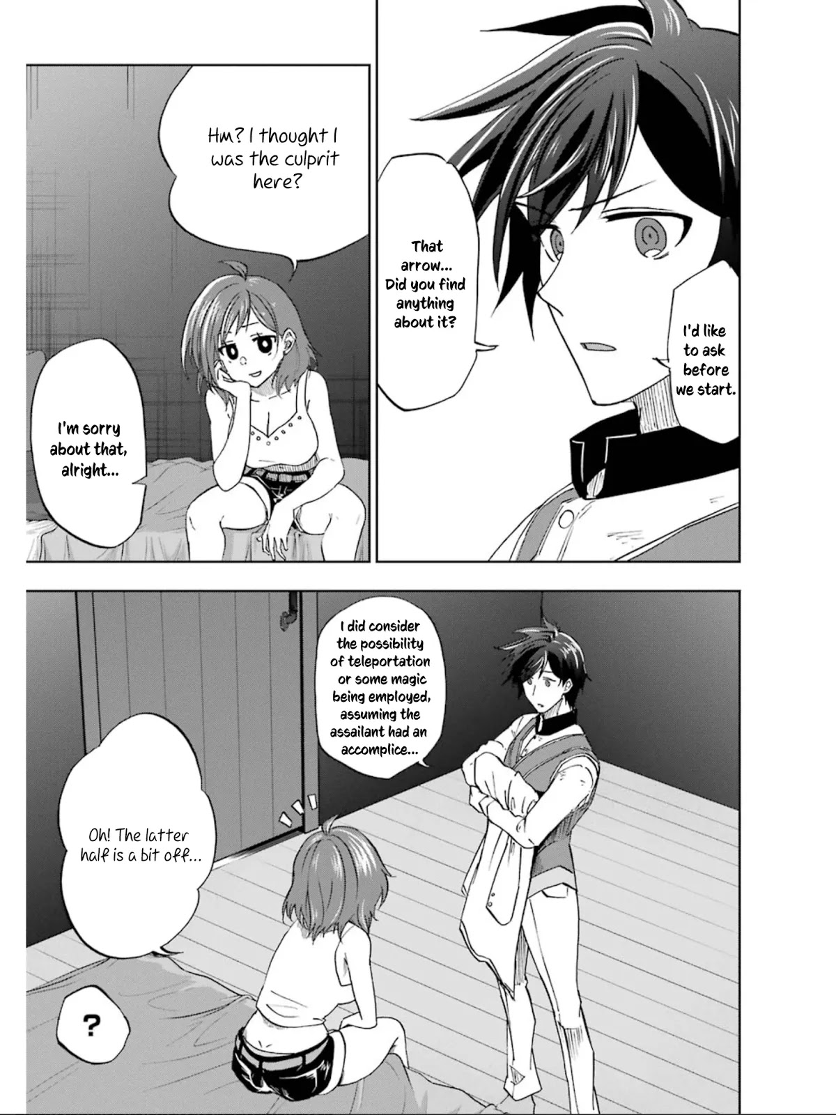 Ankoku Kishi no Ore desu Ga Saikyou no Seikishi wo Mezashimasu Chapter 14 page 11 - Chapter 14: A Medical Examination at Home ♡