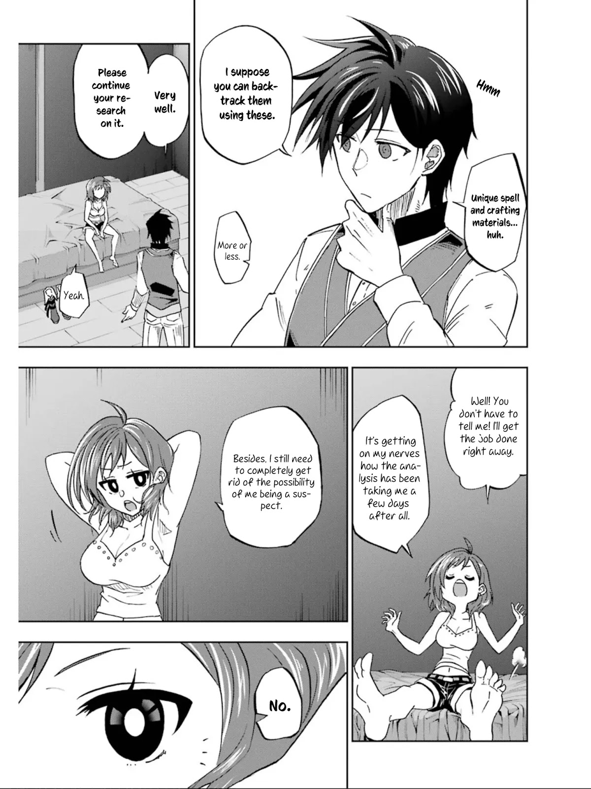 Ankoku Kishi no Ore desu Ga Saikyou no Seikishi wo Mezashimasu Chapter 14 page 13 - Chapter 14: A Medical Examination at Home ♡