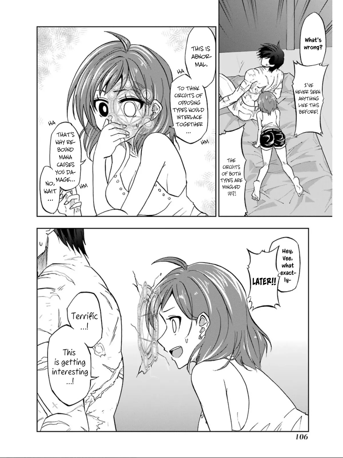 Ankoku Kishi no Ore desu Ga Saikyou no Seikishi wo Mezashimasu Chapter 14 page 20 - Chapter 14: A Medical Examination at Home ♡