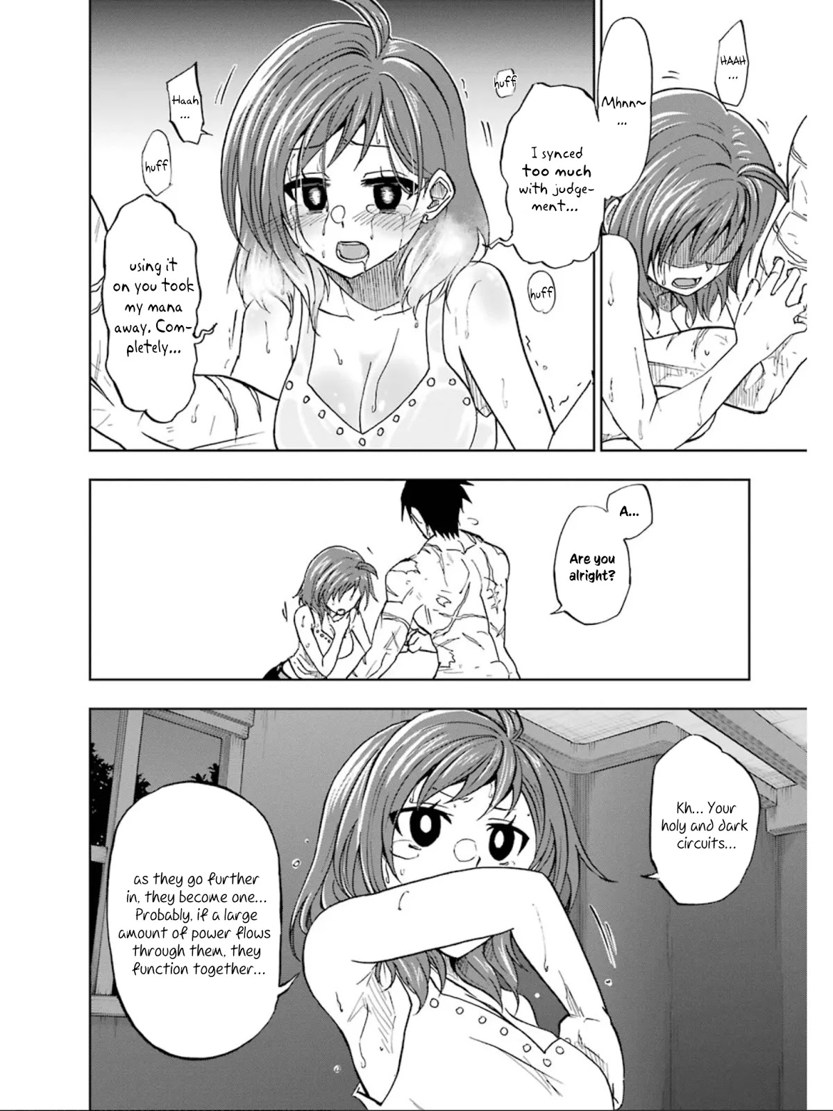 Ankoku Kishi no Ore desu Ga Saikyou no Seikishi wo Mezashimasu Chapter 14 page 22 - Chapter 14: A Medical Examination at Home ♡