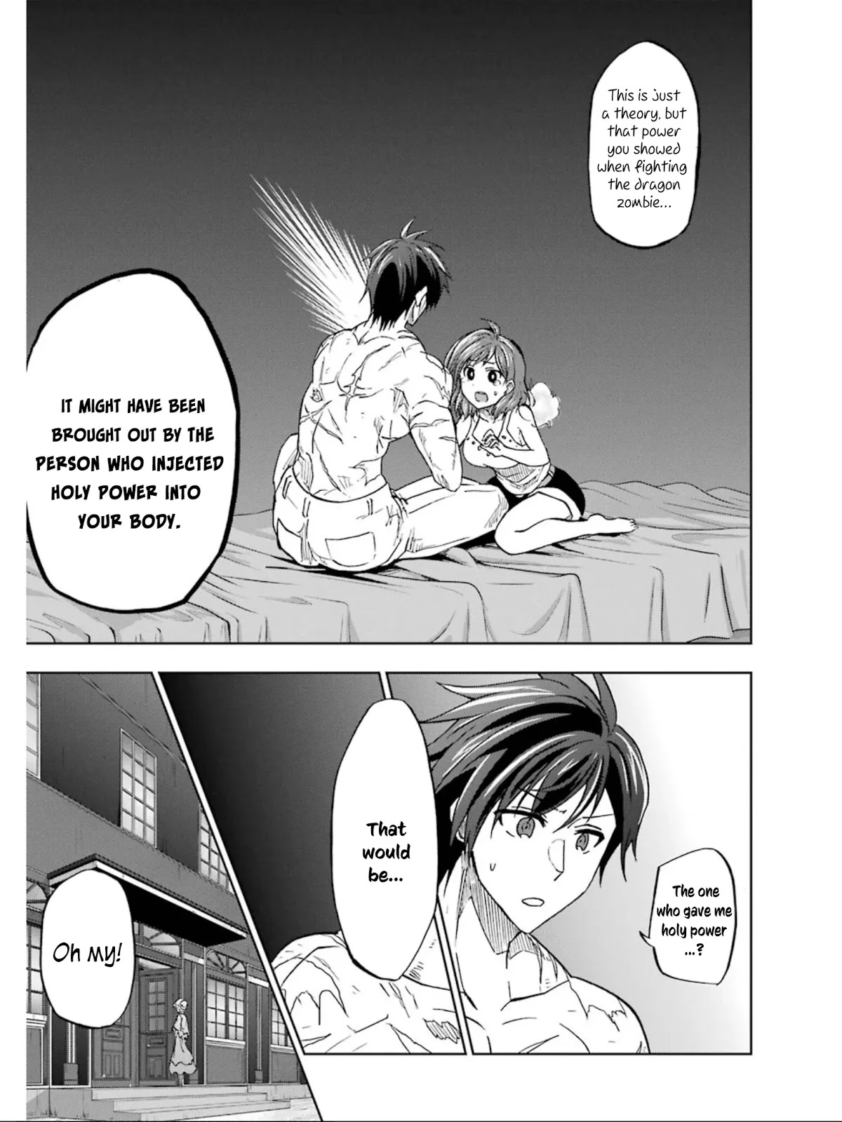 Ankoku Kishi no Ore desu Ga Saikyou no Seikishi wo Mezashimasu Chapter 14 page 23 - Chapter 14: A Medical Examination at Home ♡