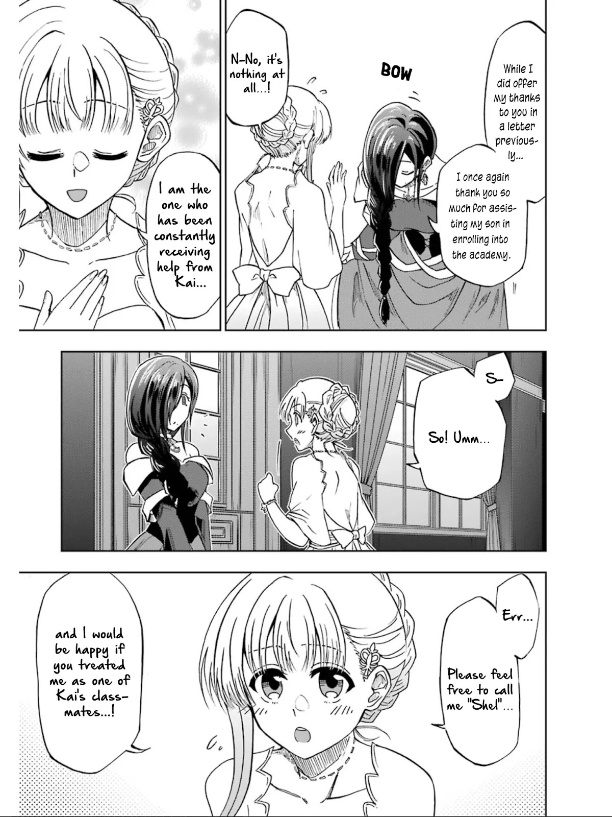Ankoku Kishi no Ore desu Ga Saikyou no Seikishi wo Mezashimasu Chapter 14 page 25 - Chapter 14: A Medical Examination at Home ♡