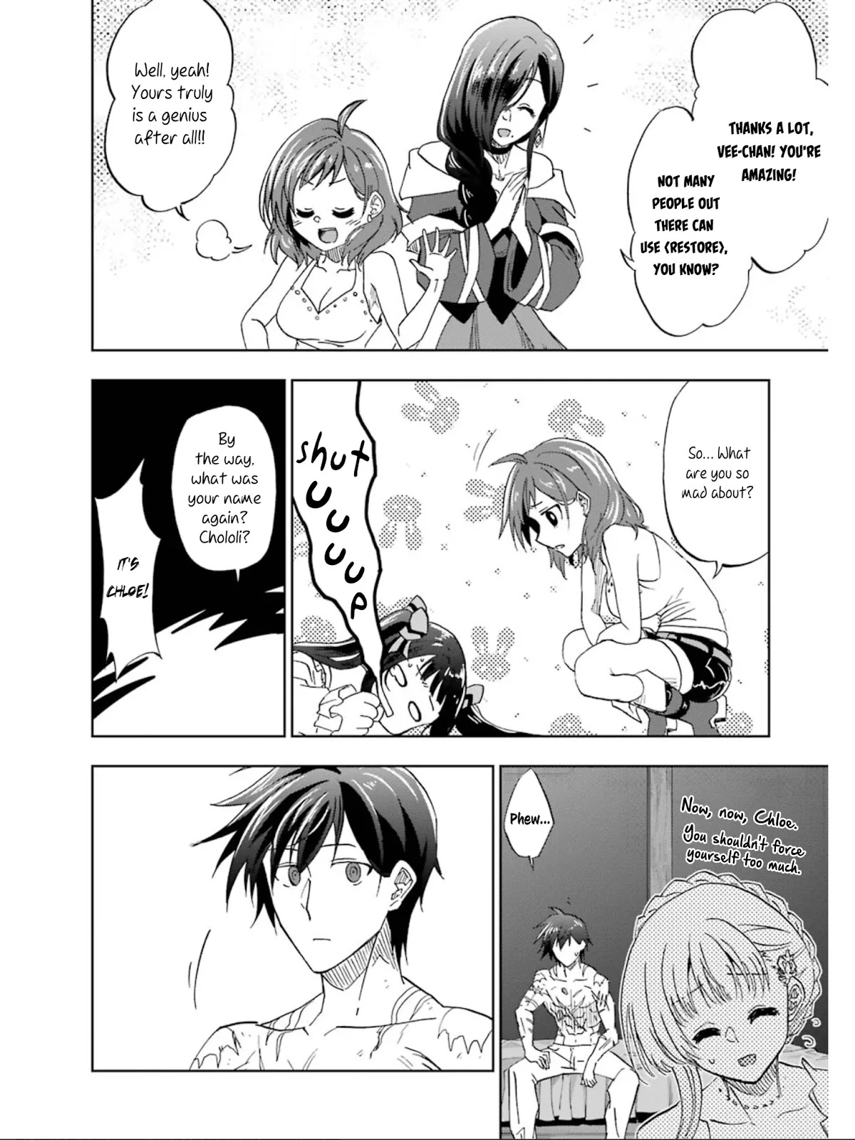 Ankoku Kishi no Ore desu Ga Saikyou no Seikishi wo Mezashimasu Chapter 14 page 32 - Chapter 14: A Medical Examination at Home ♡
