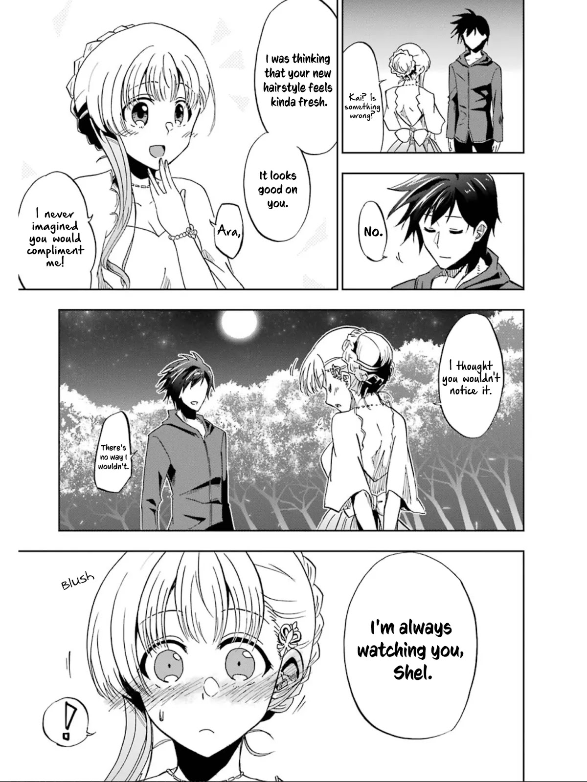 Ankoku Kishi no Ore desu Ga Saikyou no Seikishi wo Mezashimasu Chapter 14 page 35 - Chapter 14: A Medical Examination at Home ♡