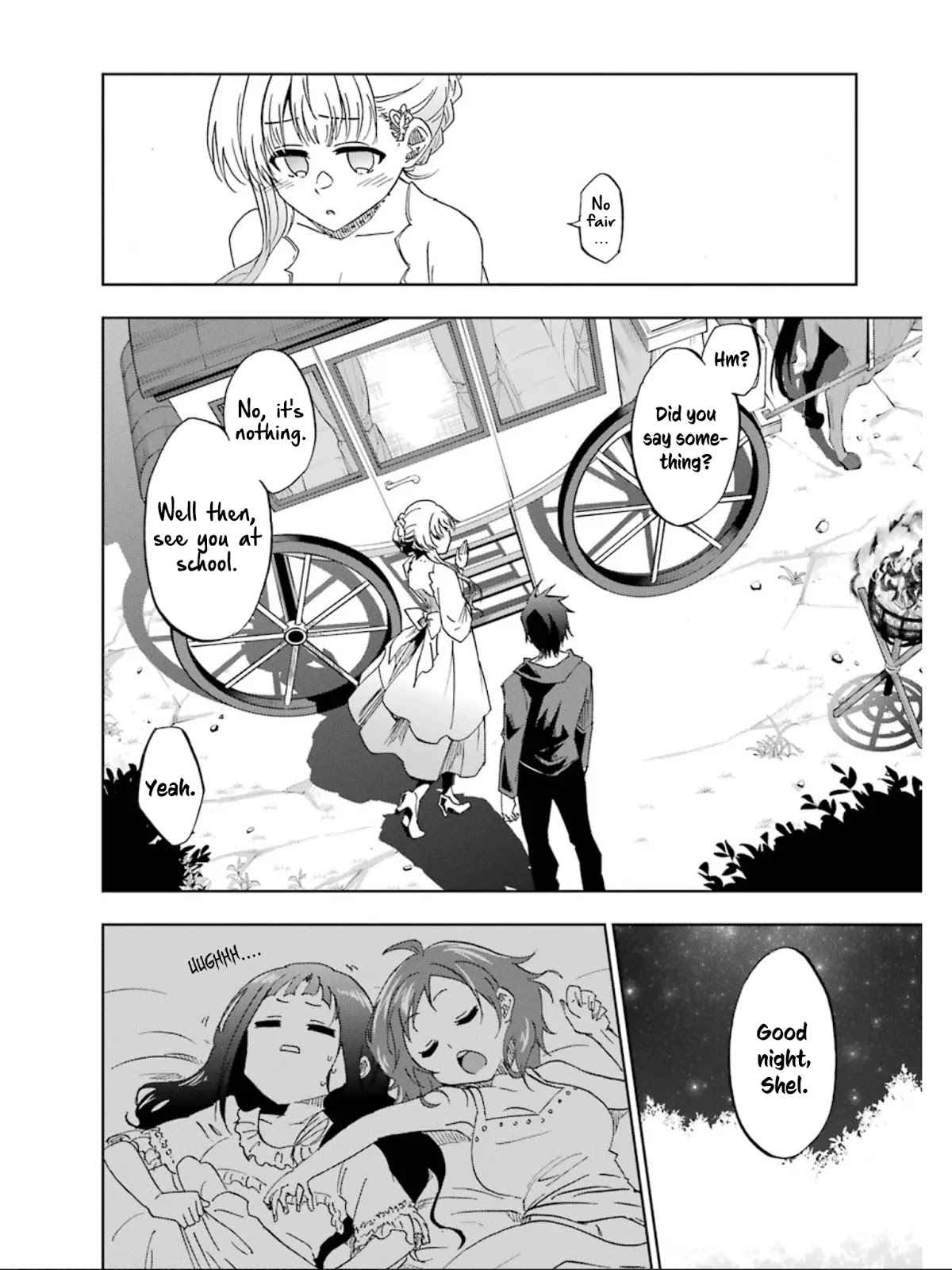 Ankoku Kishi no Ore desu Ga Saikyou no Seikishi wo Mezashimasu Chapter 14 page 36 - Chapter 14: A Medical Examination at Home ♡