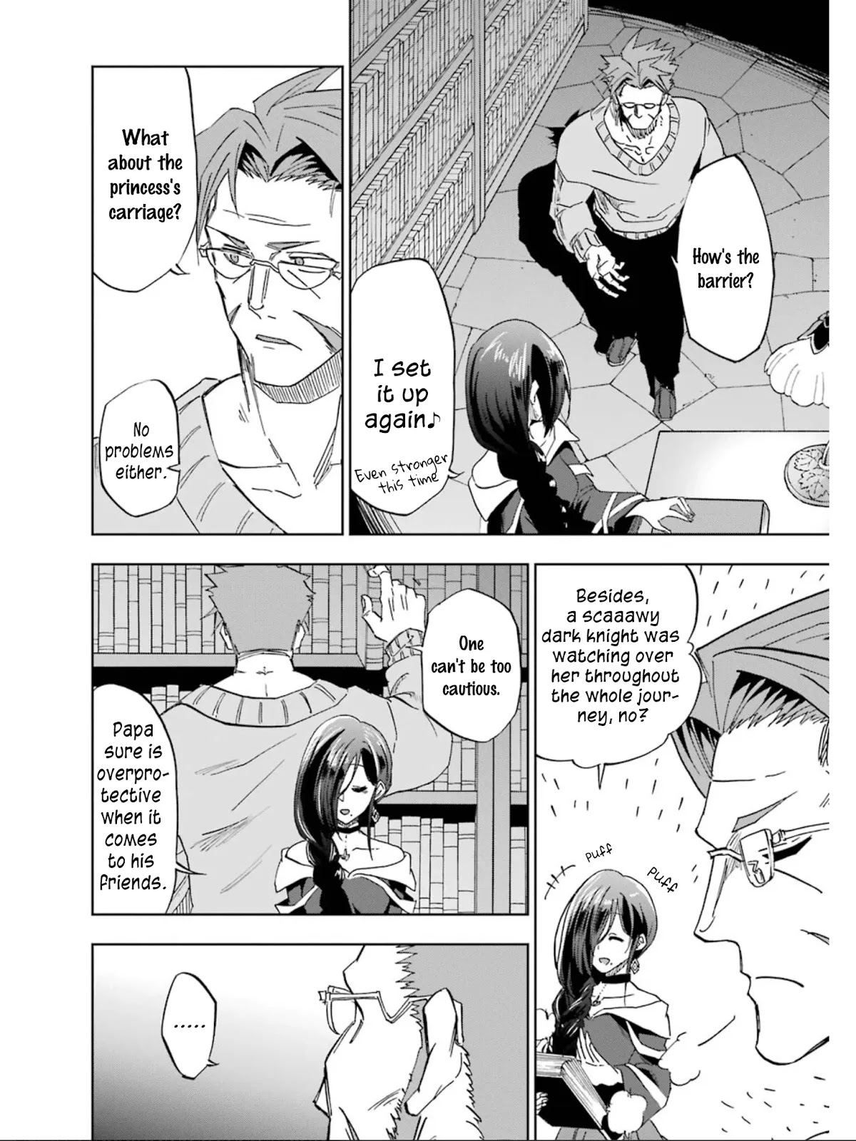 Ankoku Kishi no Ore desu Ga Saikyou no Seikishi wo Mezashimasu Chapter 14 page 38 - Chapter 14: A Medical Examination at Home ♡