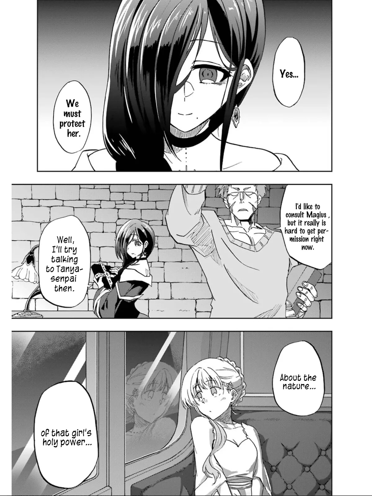 Ankoku Kishi no Ore desu Ga Saikyou no Seikishi wo Mezashimasu Chapter 14 page 39 - Chapter 14: A Medical Examination at Home ♡