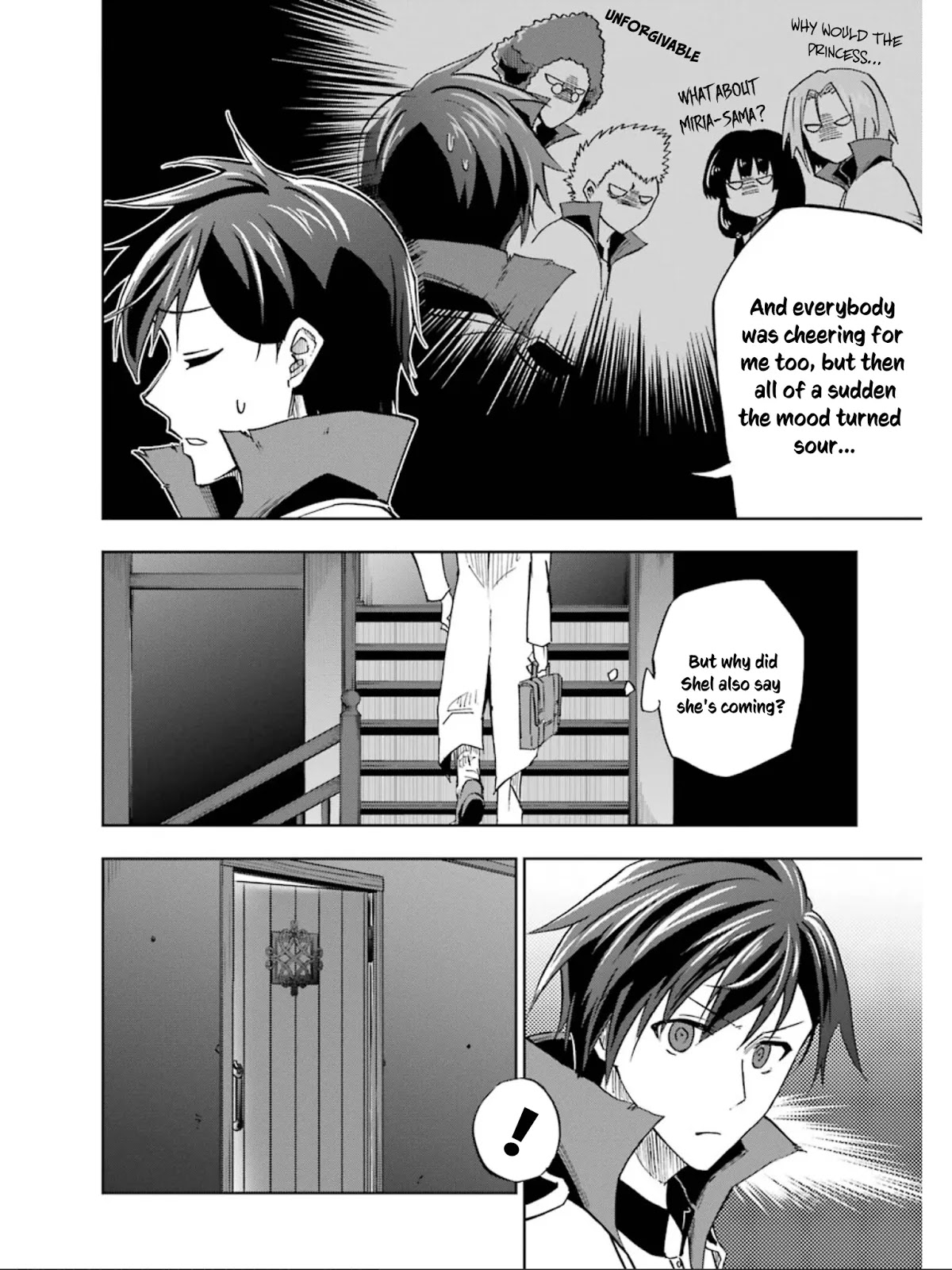 Ankoku Kishi no Ore desu Ga Saikyou no Seikishi wo Mezashimasu Chapter 14 page 6 - Chapter 14: A Medical Examination at Home ♡