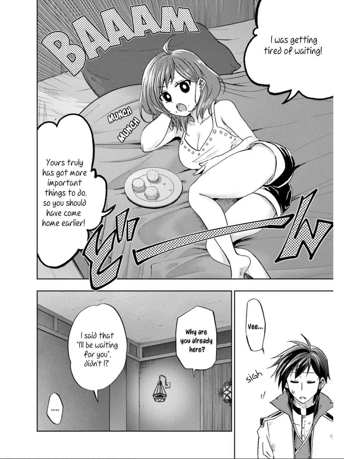 Ankoku Kishi no Ore desu Ga Saikyou no Seikishi wo Mezashimasu Chapter 14 page 8 - Chapter 14: A Medical Examination at Home ♡