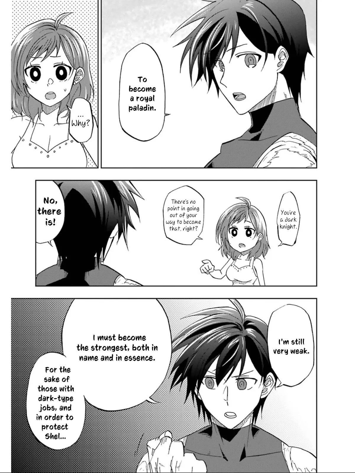 Ankoku Kishi no Ore desu Ga Saikyou no Seikishi wo Mezashimasu Chapter 15 page 10 - Chapter 15: Allow Me to Call You "Master"