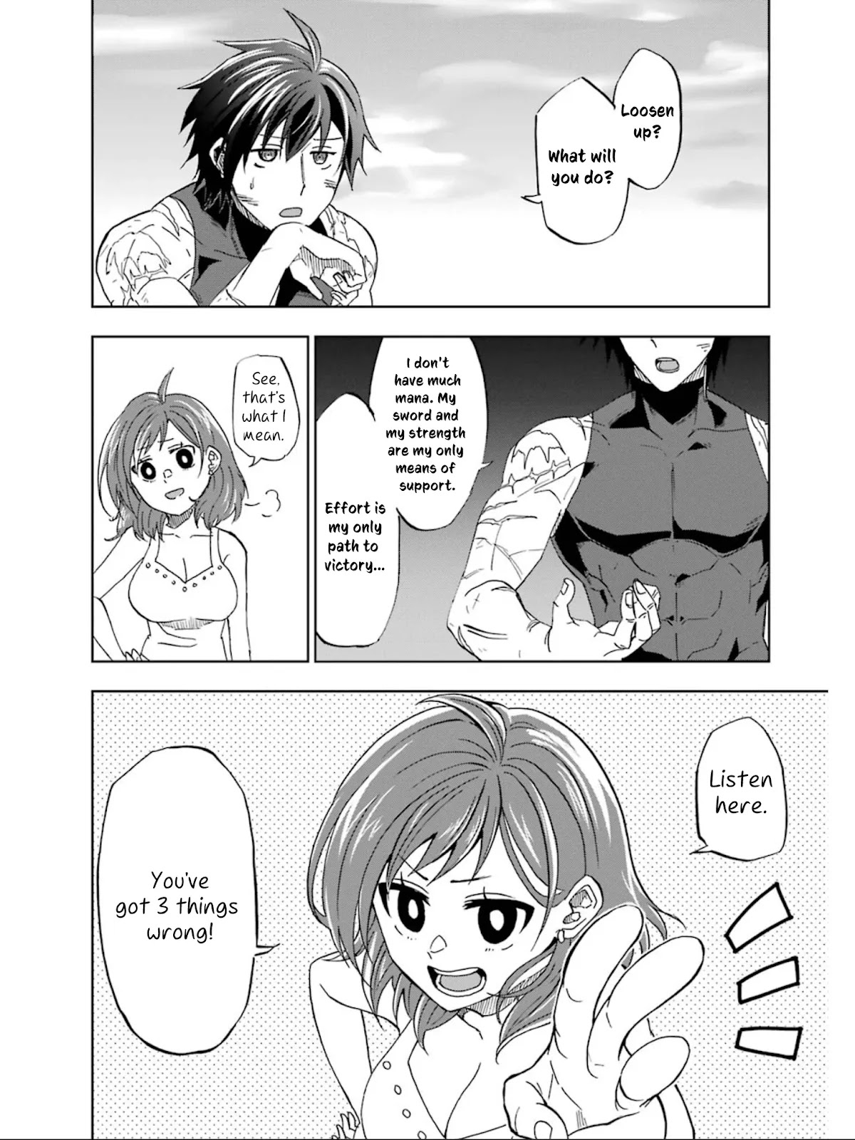 Ankoku Kishi no Ore desu Ga Saikyou no Seikishi wo Mezashimasu Chapter 15 page 15 - Chapter 15: Allow Me to Call You "Master"