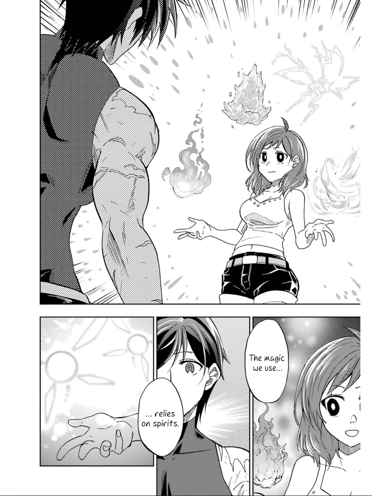 Ankoku Kishi no Ore desu Ga Saikyou no Seikishi wo Mezashimasu Chapter 15 page 17 - Chapter 15: Allow Me to Call You "Master"