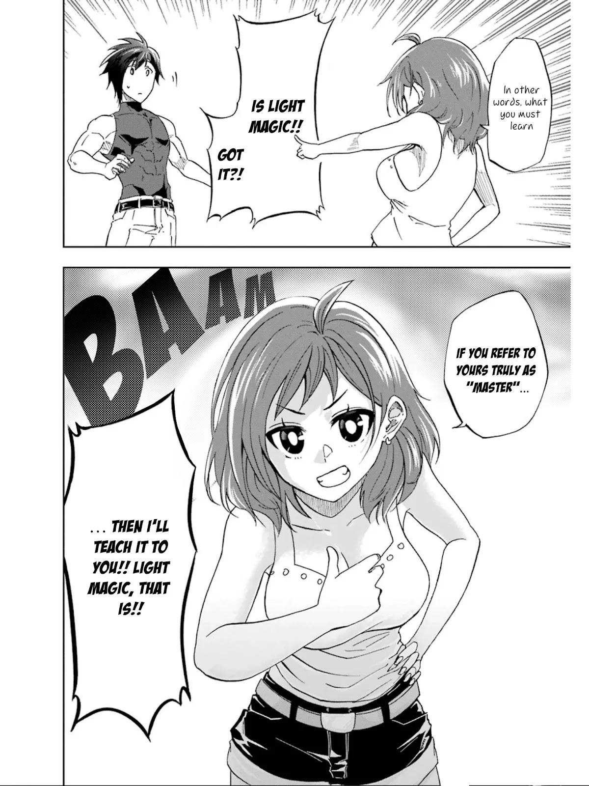 Ankoku Kishi no Ore desu Ga Saikyou no Seikishi wo Mezashimasu Chapter 15 page 22 - Chapter 15: Allow Me to Call You "Master"
