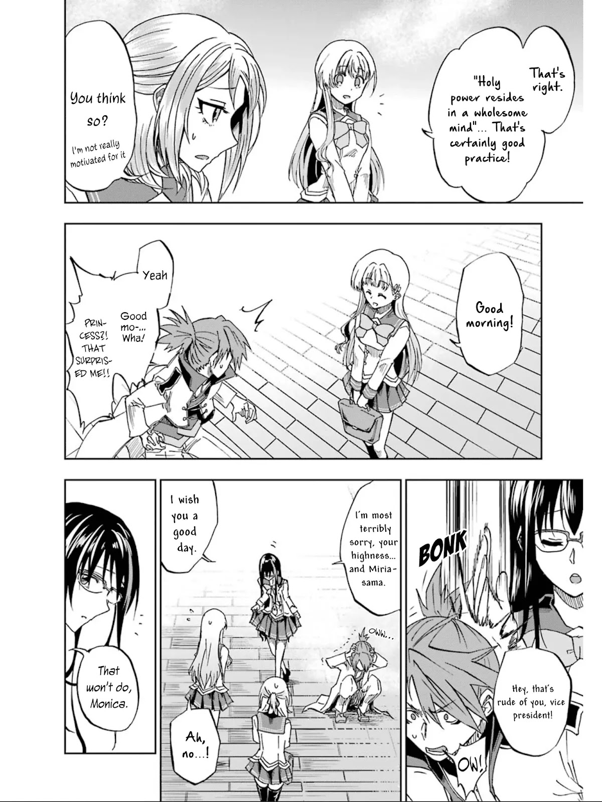 Ankoku Kishi no Ore desu Ga Saikyou no Seikishi wo Mezashimasu Chapter 15 page 24 - Chapter 15: Allow Me to Call You "Master"
