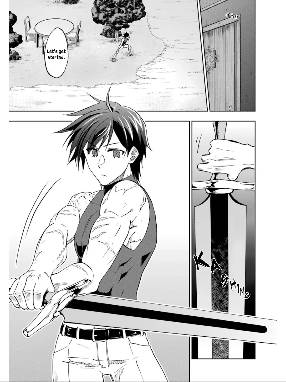 Ankoku Kishi no Ore desu Ga Saikyou no Seikishi wo Mezashimasu Chapter 15 page 4 - Chapter 15: Allow Me to Call You "Master"