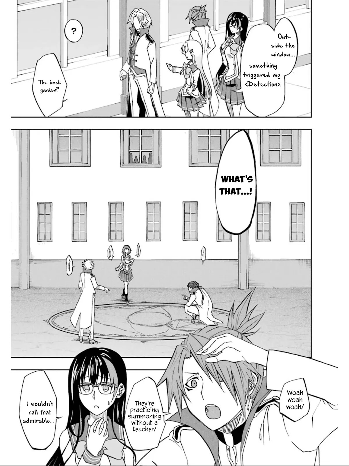 Ankoku Kishi no Ore desu Ga Saikyou no Seikishi wo Mezashimasu Chapter 16 page 22 - Chapter 16: The Student Council's Top 3