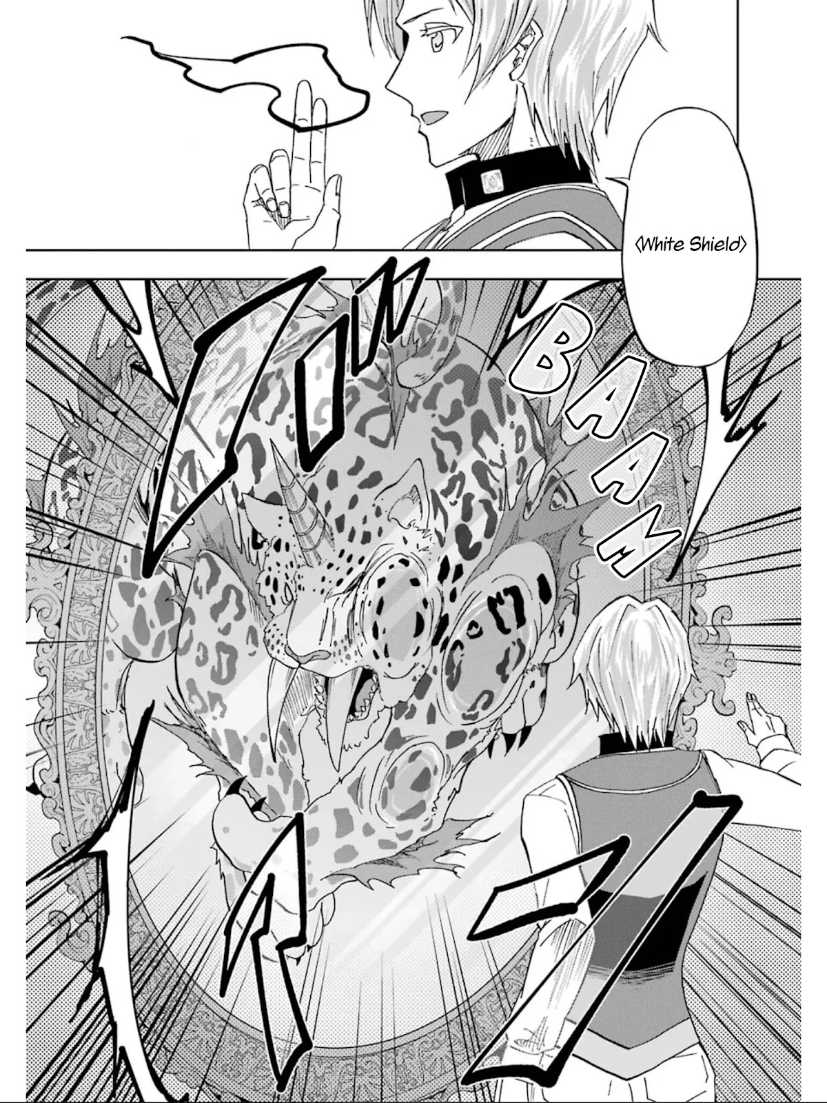 Ankoku Kishi no Ore desu Ga Saikyou no Seikishi wo Mezashimasu Chapter 16 page 32 - Chapter 16: The Student Council's Top 3
