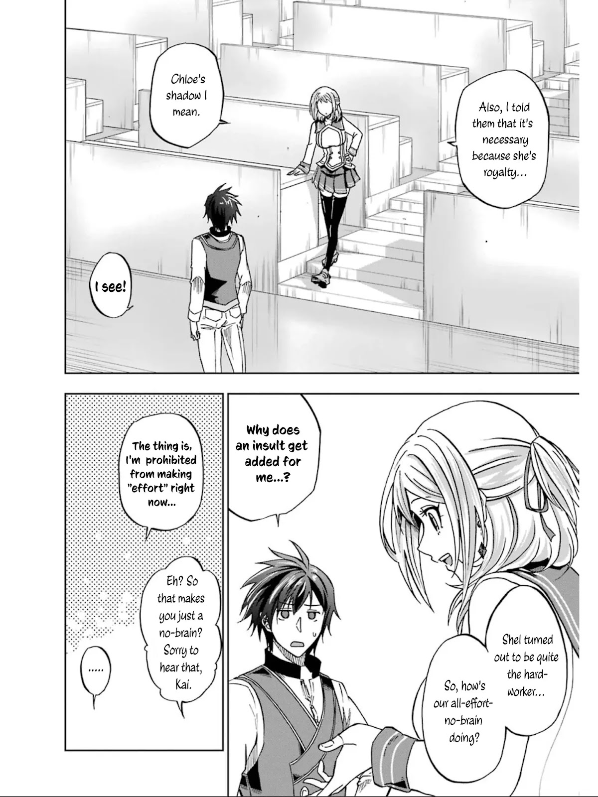 Ankoku Kishi no Ore desu Ga Saikyou no Seikishi wo Mezashimasu Chapter 17 page 20 - Chapter 17: Shel's New Activity