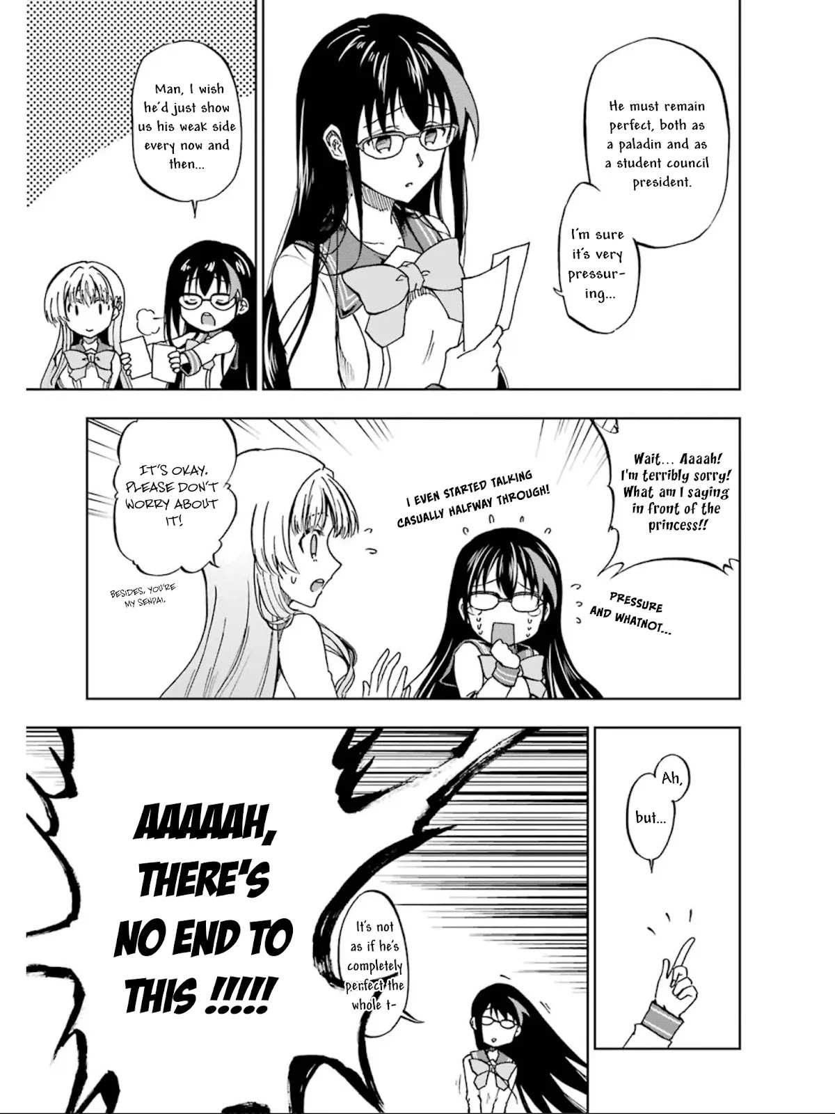 Ankoku Kishi no Ore desu Ga Saikyou no Seikishi wo Mezashimasu Chapter 17 page 9 - Chapter 17: Shel's New Activity