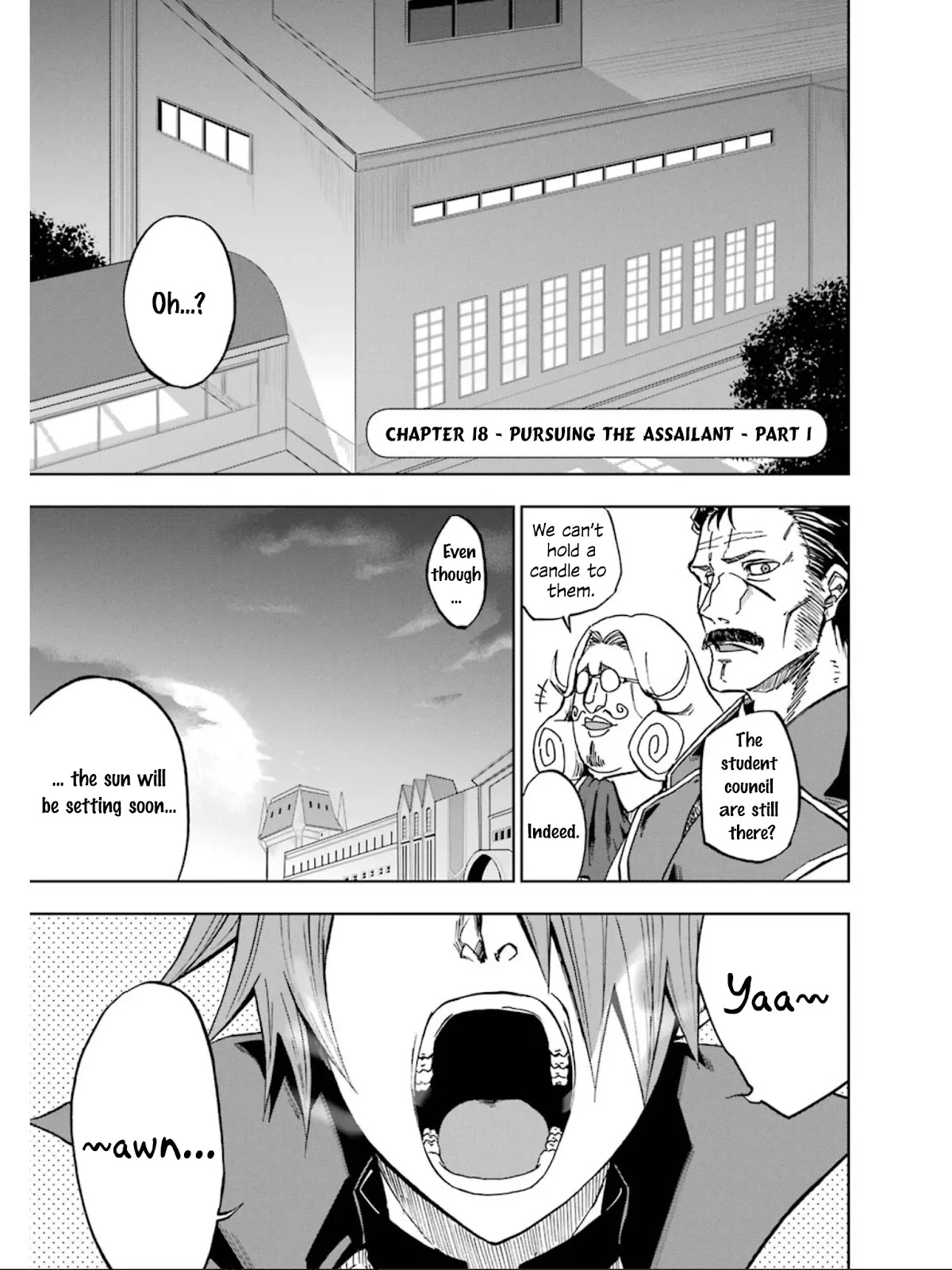 Ankoku Kishi no Ore desu Ga Saikyou no Seikishi wo Mezashimasu Chapter 18 page 2 - Chapter 18: Pursuing The Assailant - Part 1