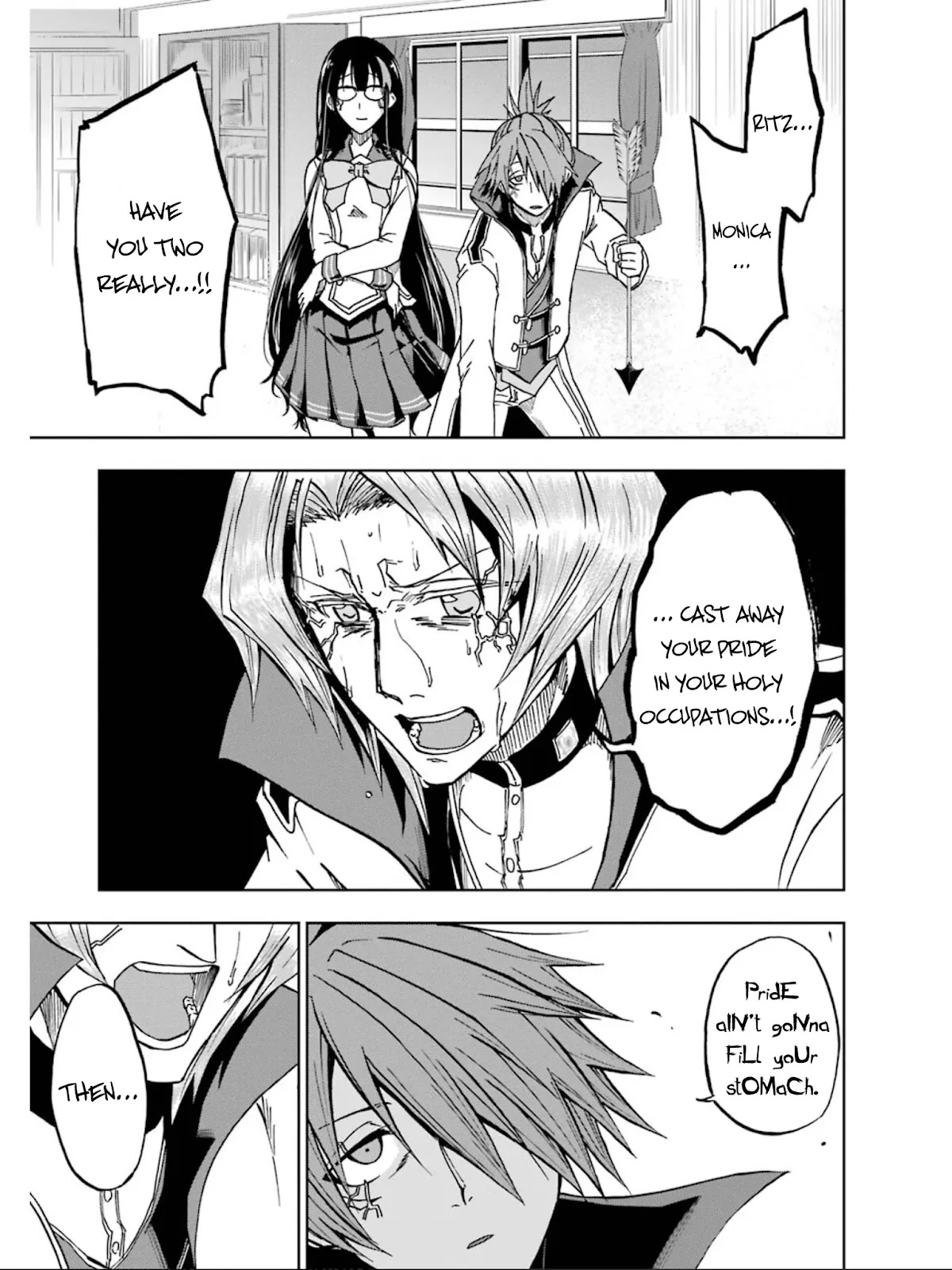 Ankoku Kishi no Ore desu Ga Saikyou no Seikishi wo Mezashimasu Chapter 18 page 32 - Chapter 18: Pursuing The Assailant - Part 1