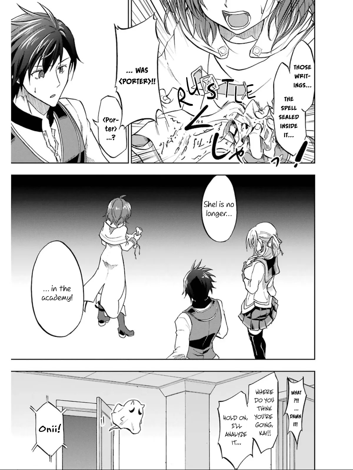 Ankoku Kishi no Ore desu Ga Saikyou no Seikishi wo Mezashimasu Chapter 19 page 27 - Chapter 19: Pursuing The Assailant - Part 2