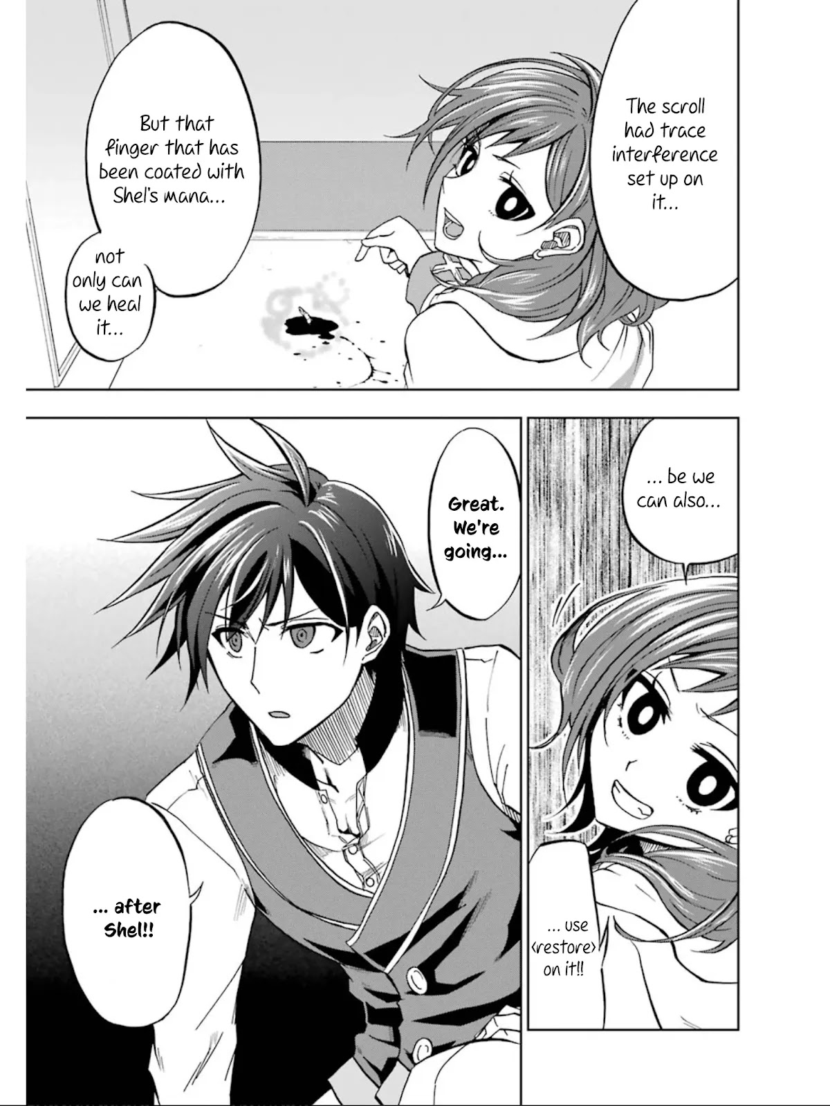 Ankoku Kishi no Ore desu Ga Saikyou no Seikishi wo Mezashimasu Chapter 19 page 33 - Chapter 19: Pursuing The Assailant - Part 2