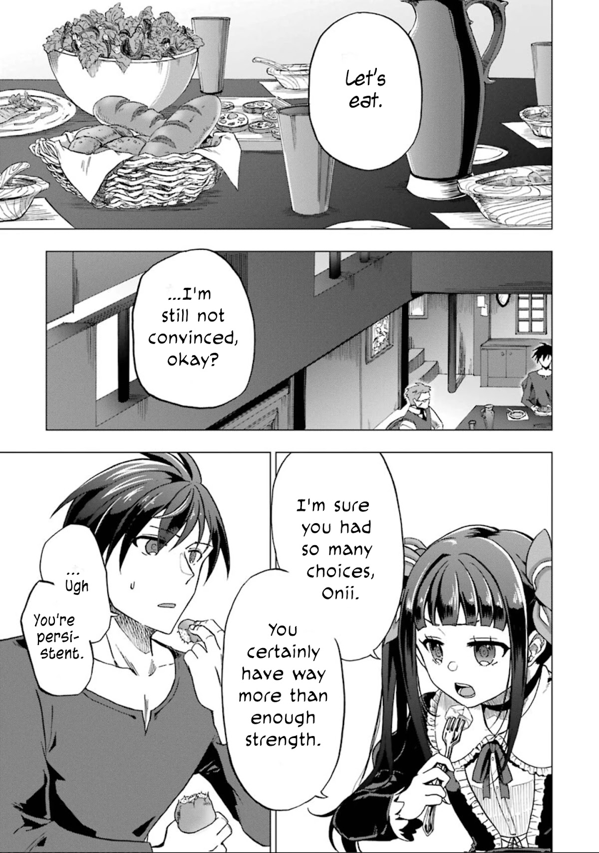Ankoku Kishi no Ore desu Ga Saikyou no Seikishi wo Mezashimasu Chapter 2 page 14 - Chapter 2: The Dark Knight Goes to School
