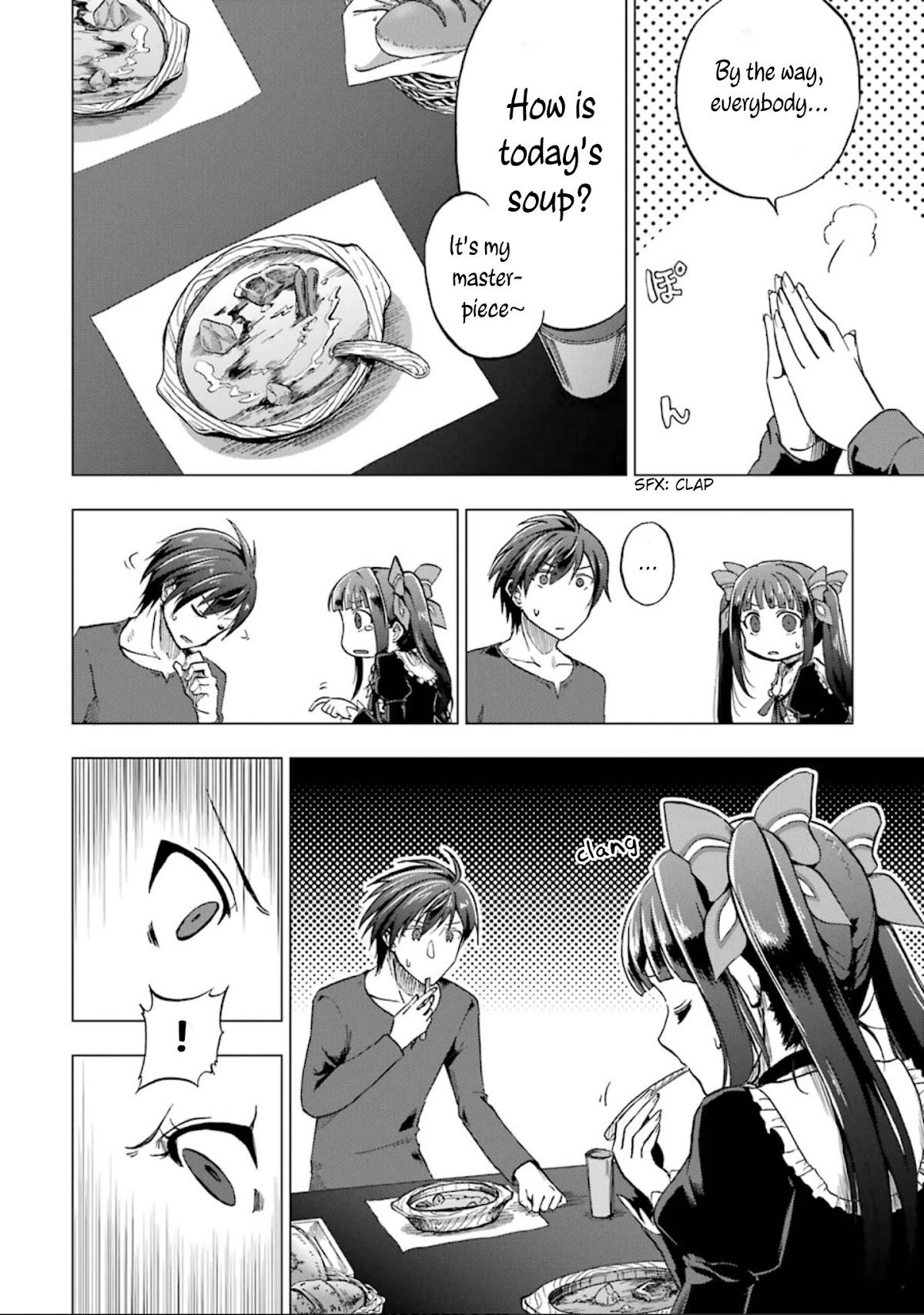 Ankoku Kishi no Ore desu Ga Saikyou no Seikishi wo Mezashimasu Chapter 2 page 17 - Chapter 2: The Dark Knight Goes to School