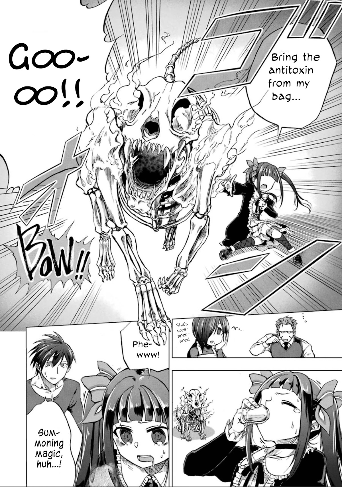 Ankoku Kishi no Ore desu Ga Saikyou no Seikishi wo Mezashimasu Chapter 2 page 19 - Chapter 2: The Dark Knight Goes to School