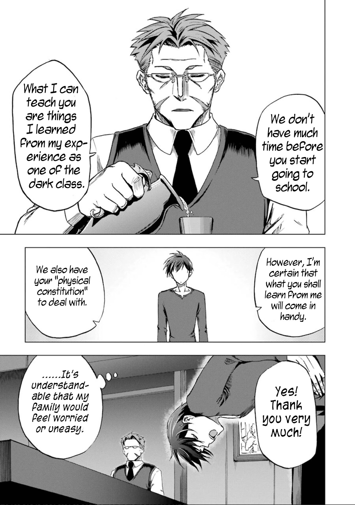 Ankoku Kishi no Ore desu Ga Saikyou no Seikishi wo Mezashimasu Chapter 2 page 24 - Chapter 2: The Dark Knight Goes to School