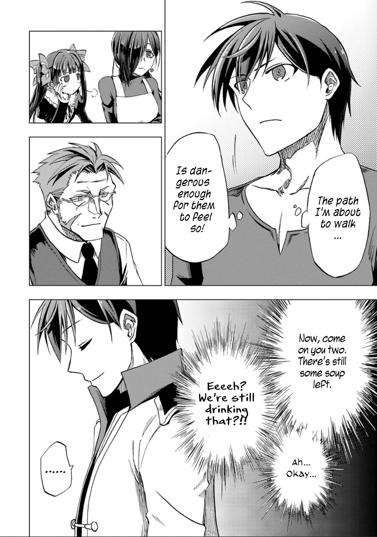 Ankoku Kishi no Ore desu Ga Saikyou no Seikishi wo Mezashimasu Chapter 2 page 25 - Chapter 2: The Dark Knight Goes to School