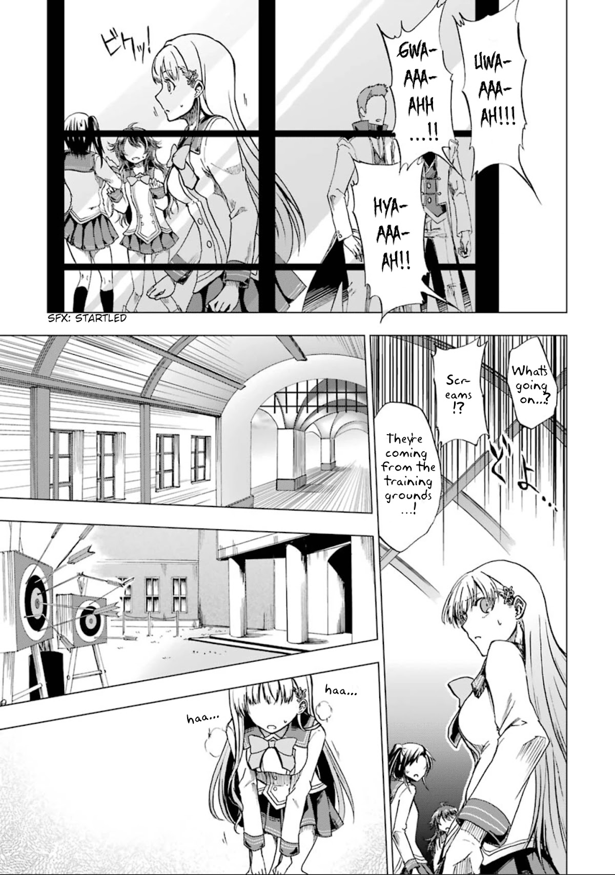 Ankoku Kishi no Ore desu Ga Saikyou no Seikishi wo Mezashimasu Chapter 2 page 32 - Chapter 2: The Dark Knight Goes to School