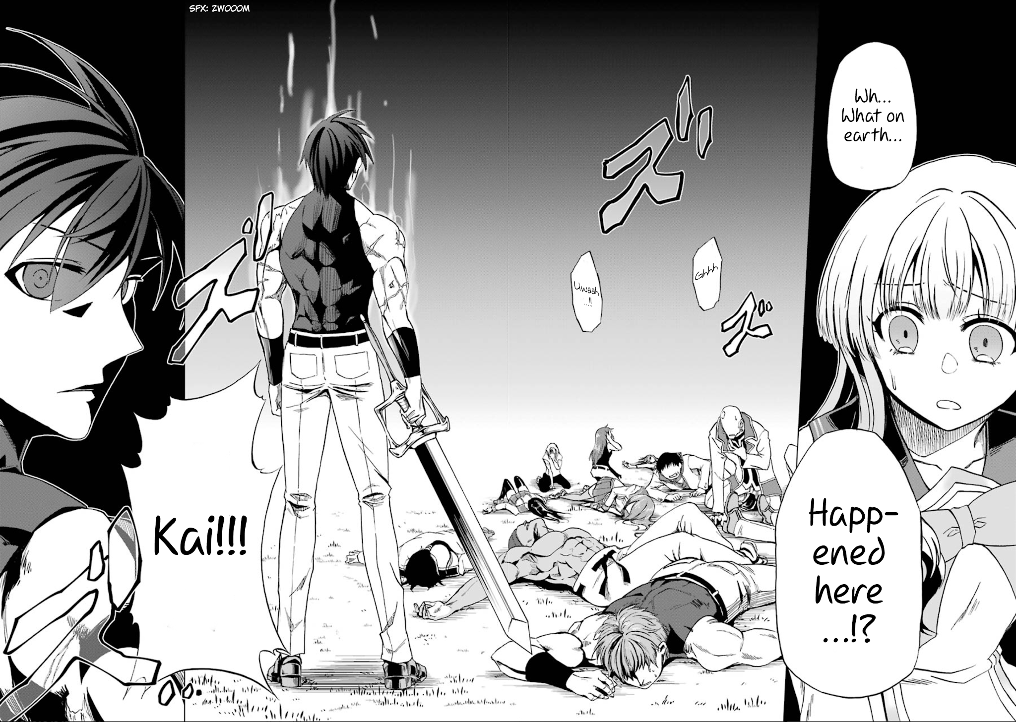 Ankoku Kishi no Ore desu Ga Saikyou no Seikishi wo Mezashimasu Chapter 2 page 33 - Chapter 2: The Dark Knight Goes to School